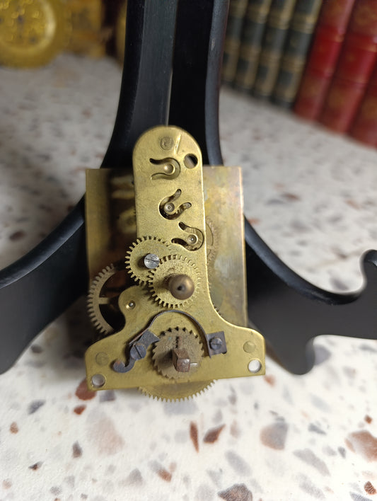 Mouvement ancien de pendule CULMINA avec balancier – Sonnerie mécanique – Pour pièces