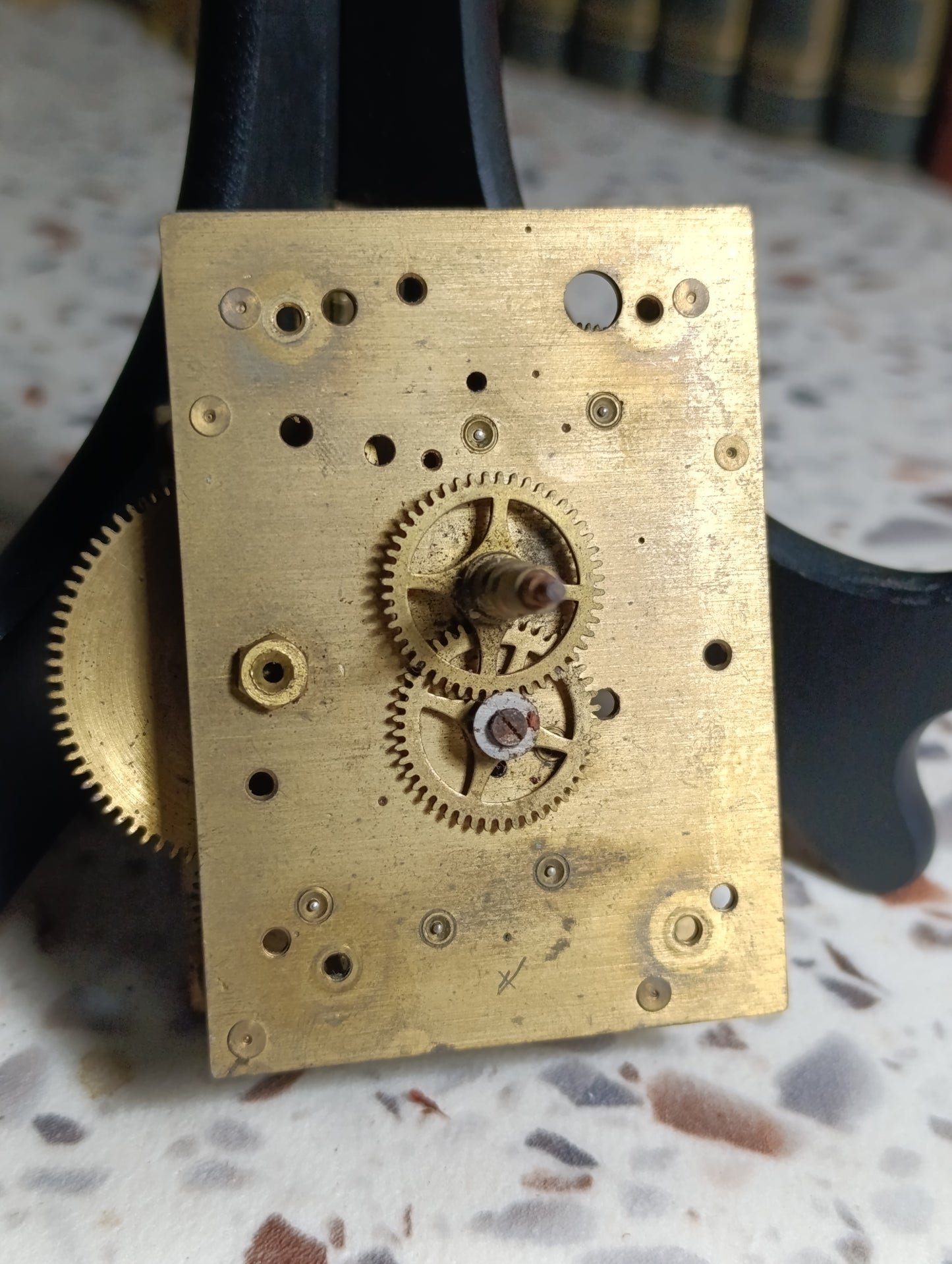 Mouvement ancien de pendule FV Production Française Made in France pour restauration