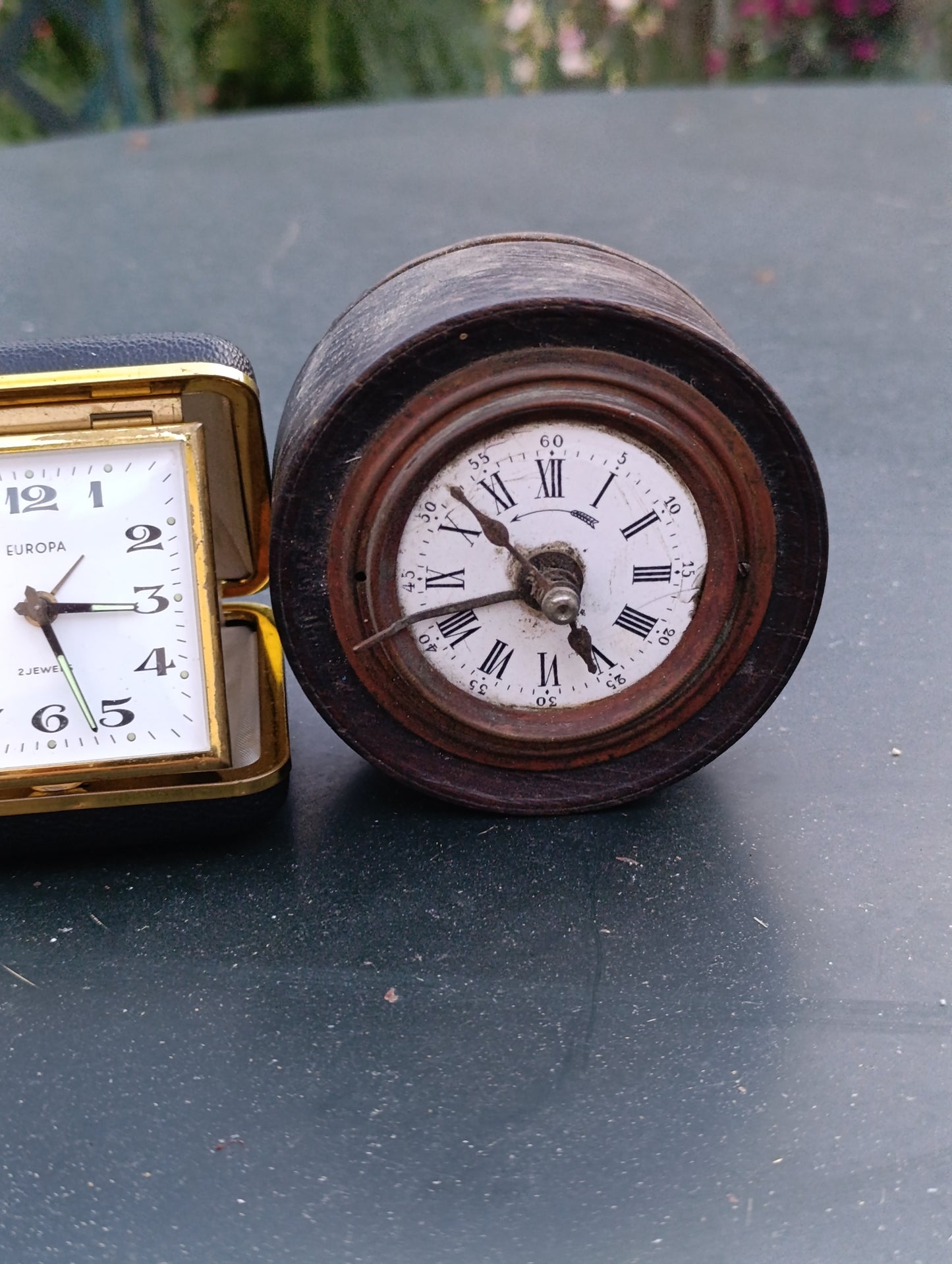 Lot de 6 réveils mécaniques vintage anciens pour pièces ou restauration