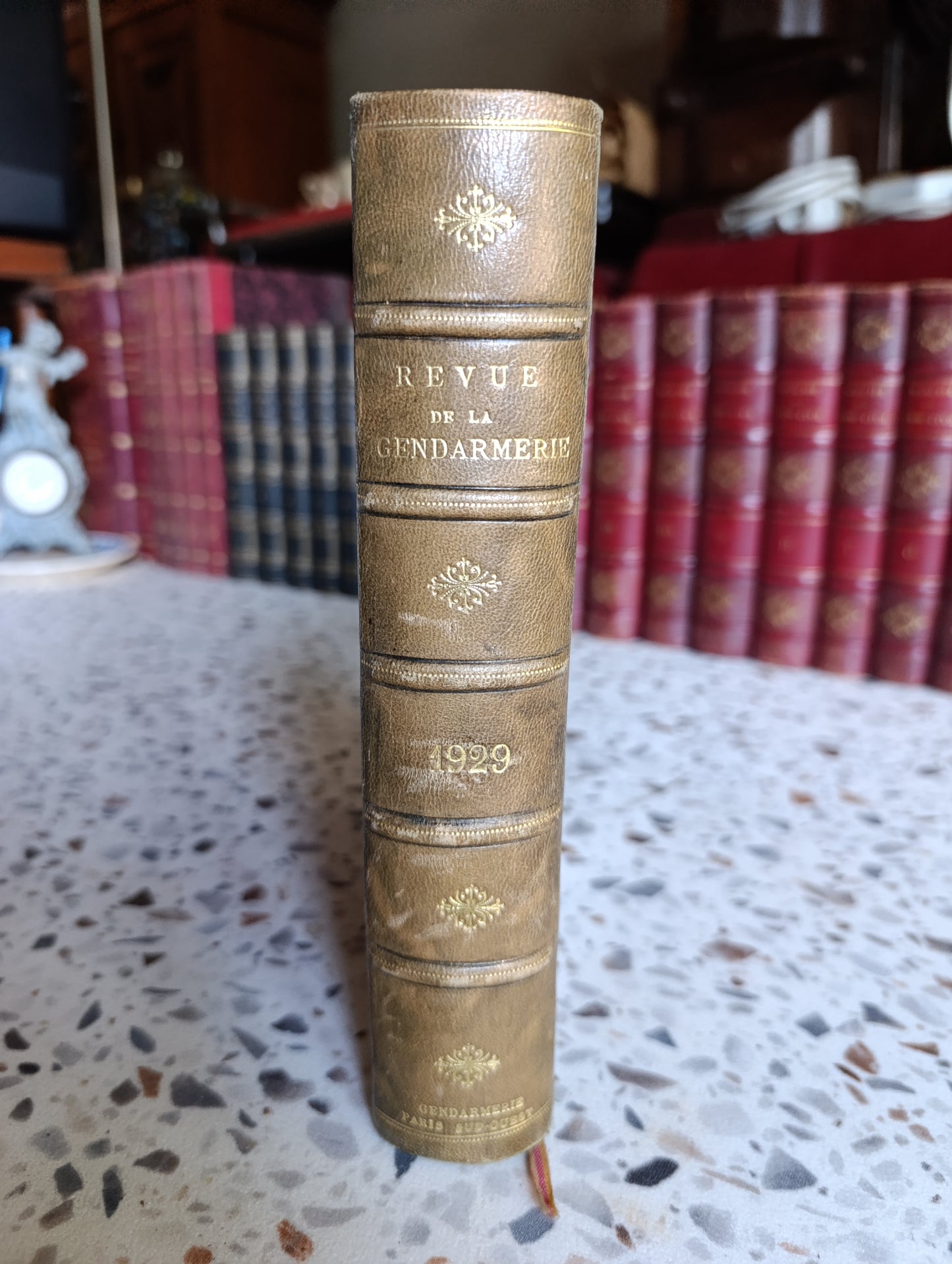 Revue de la Gendarmerie 1929 – Année complète reliée – Charles-Lavauzelle
