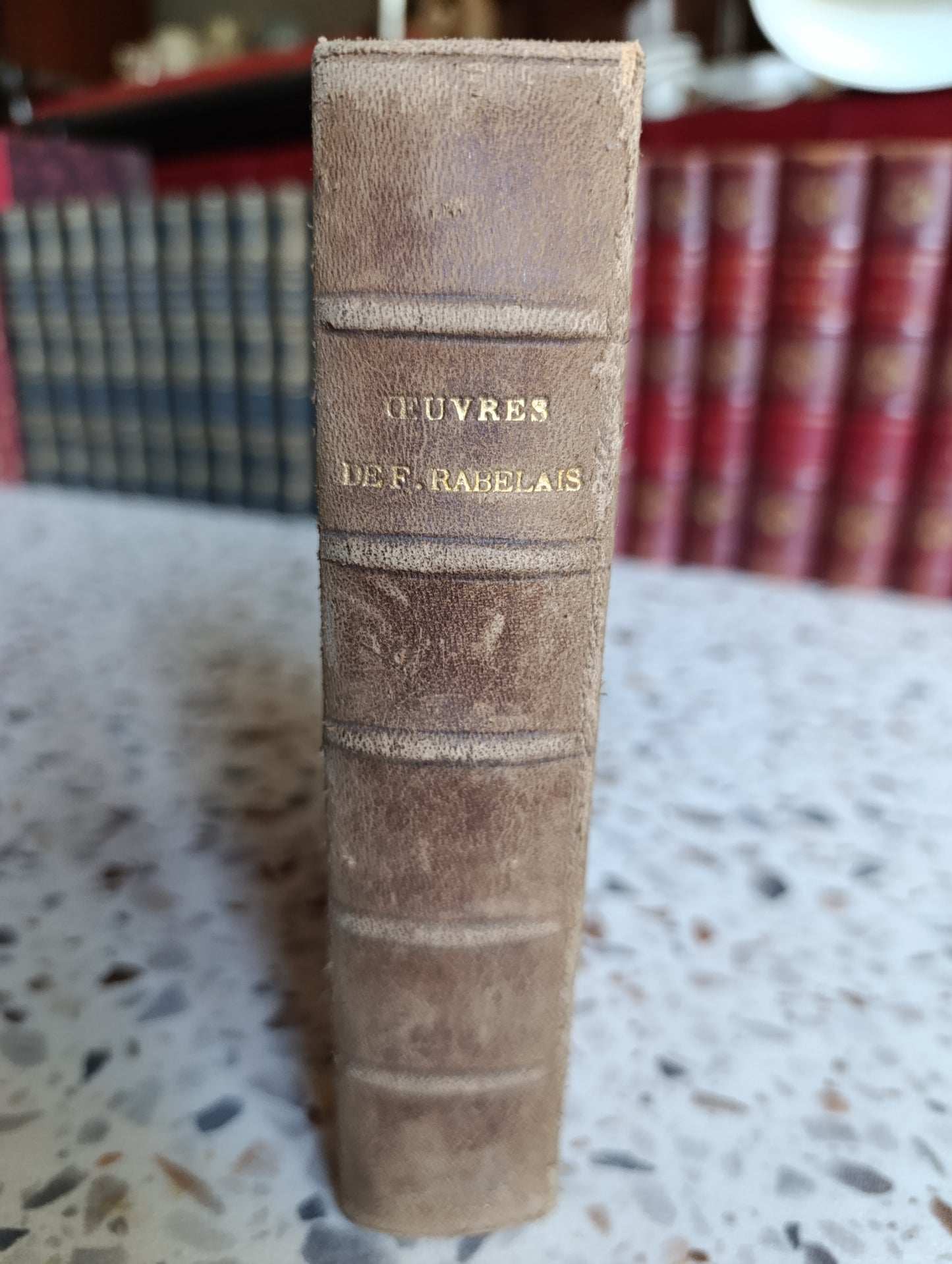 Œuvres de Rabelais – Édition Louis Barré – Garnier Frères – Reliure ancienne