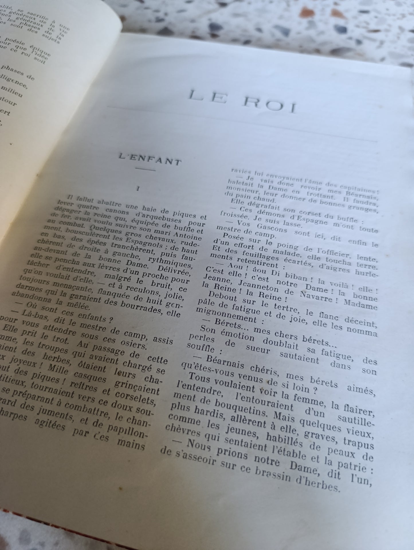 Le Roi – Georges d'Esparbès – Illustrations de H. Lanos – Flammarion – Reliure ancienne