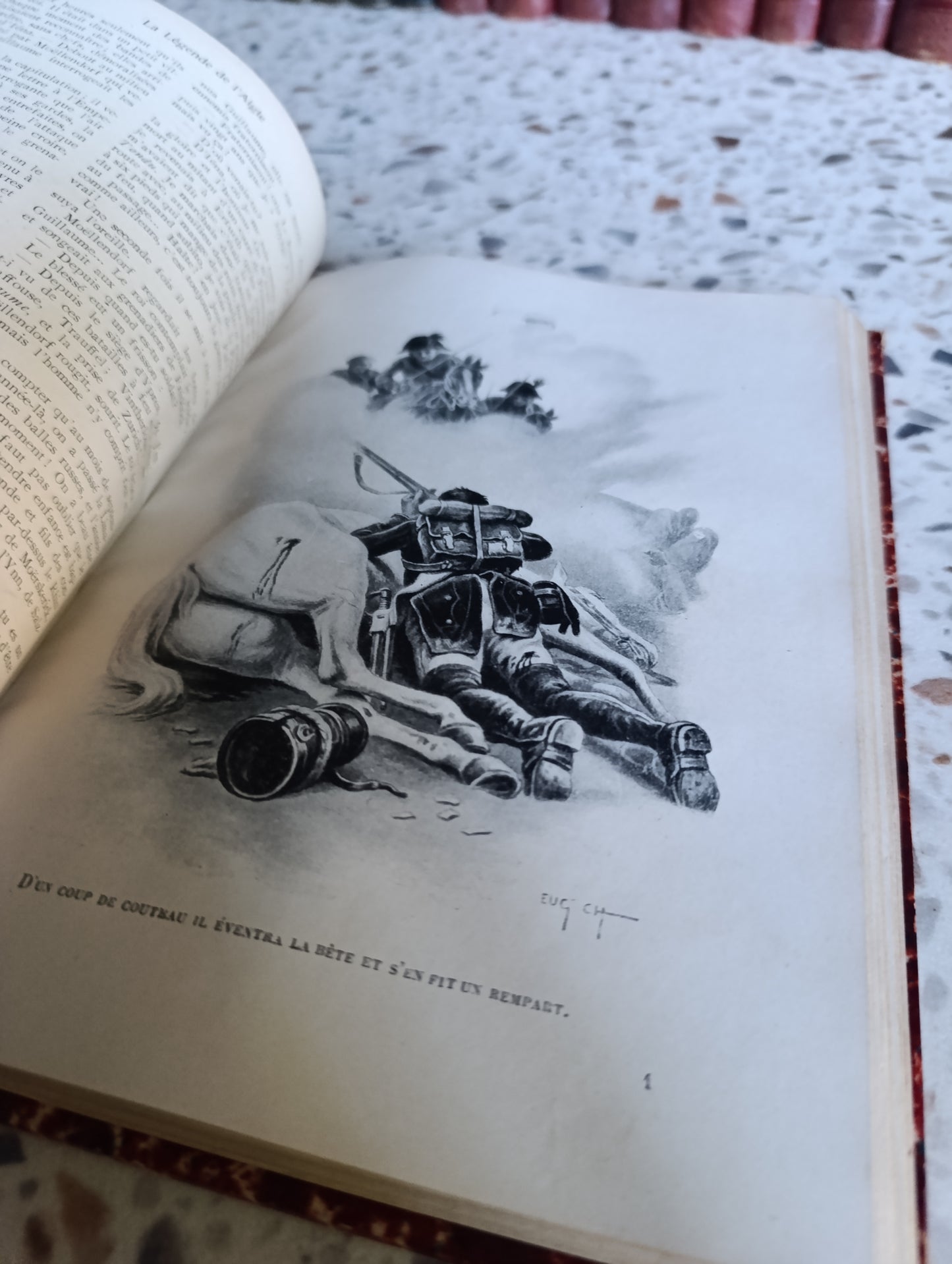 Le Roi – Georges d'Esparbès – Illustrations de H. Lanos – Flammarion – Reliure ancienne
