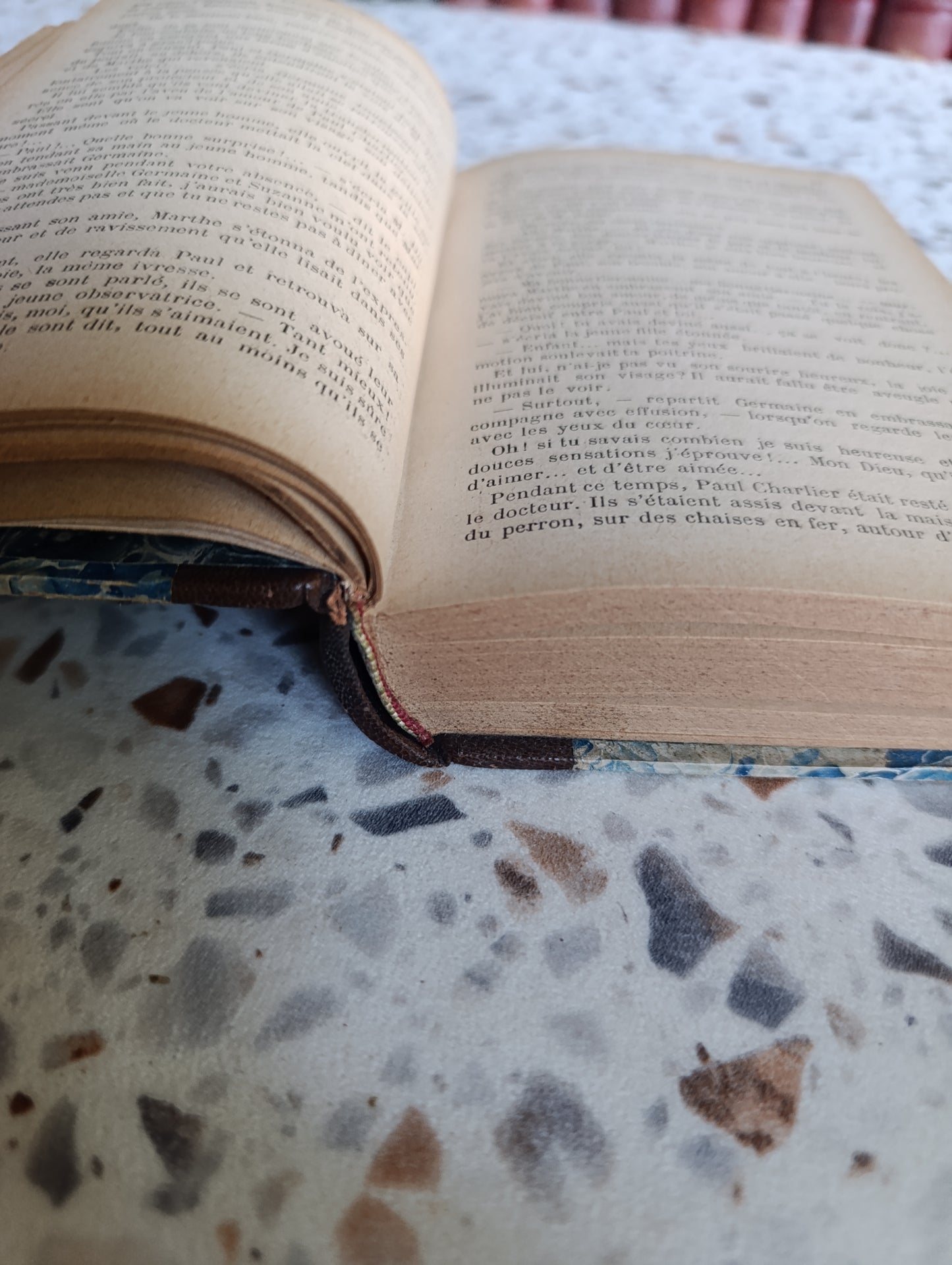 Déserteur – Marc Mario – Édition originale de 1900 – Reliure demi-cuir