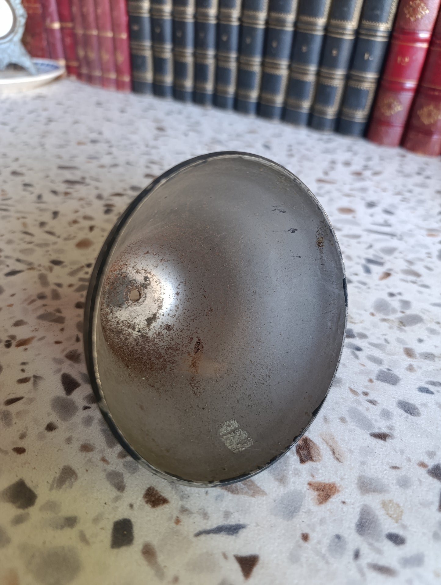 Cloche ancienne de carillon en acier 111 mm pour pendule ou horloge