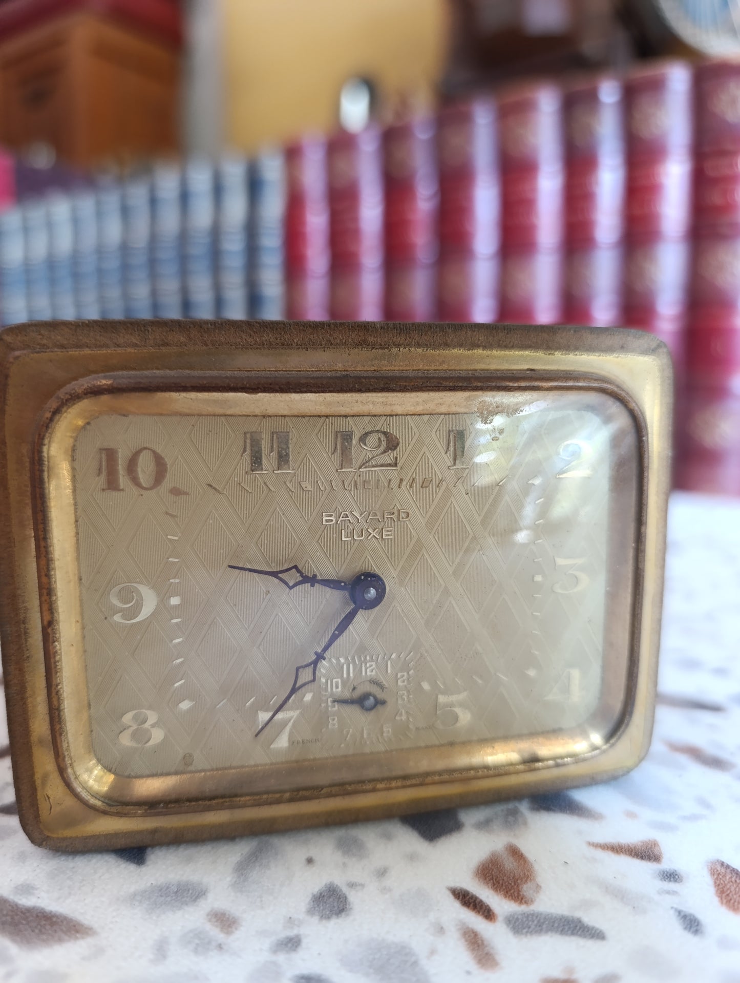Réveil Bayard Luxe mécanique ancien silencieux – Fabrication française