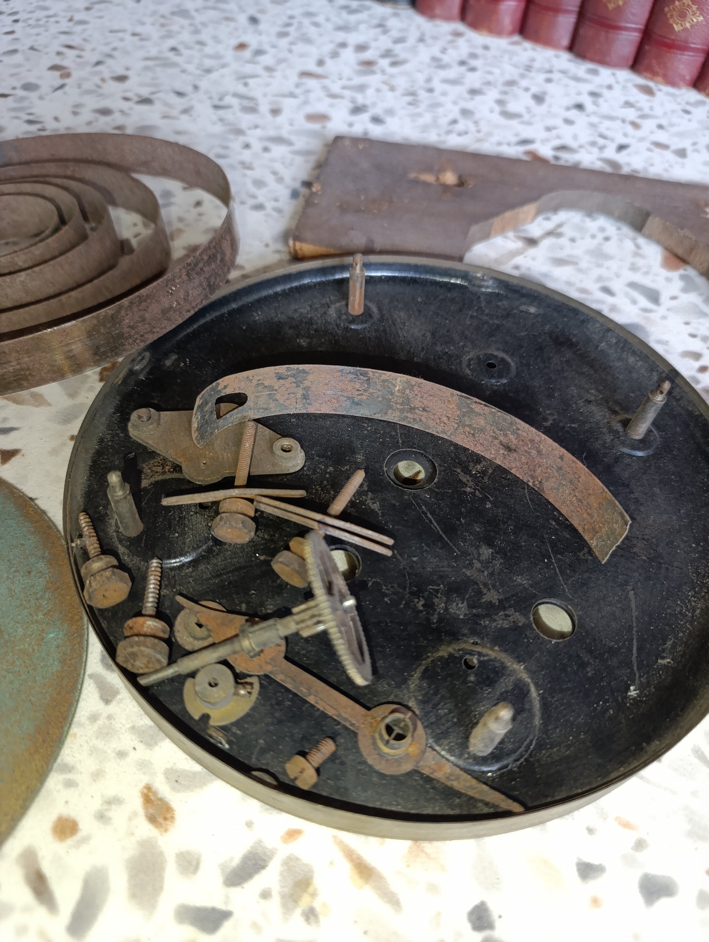 Mouvement d’horloge carillon Fontenoy Made in France 43/110 À remonter