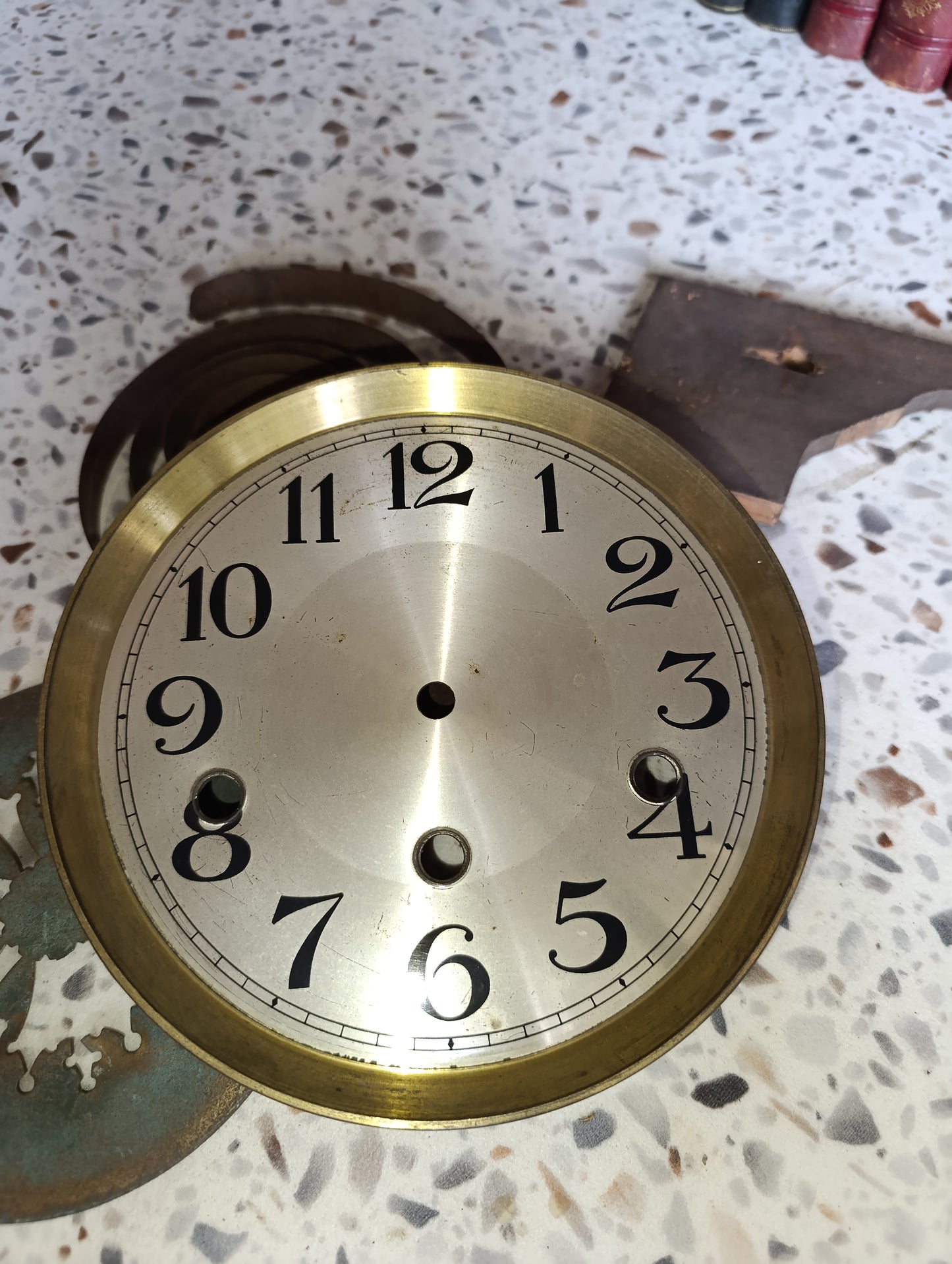 Mouvement d’horloge carillon Fontenoy Made in France 43/110 À remonter