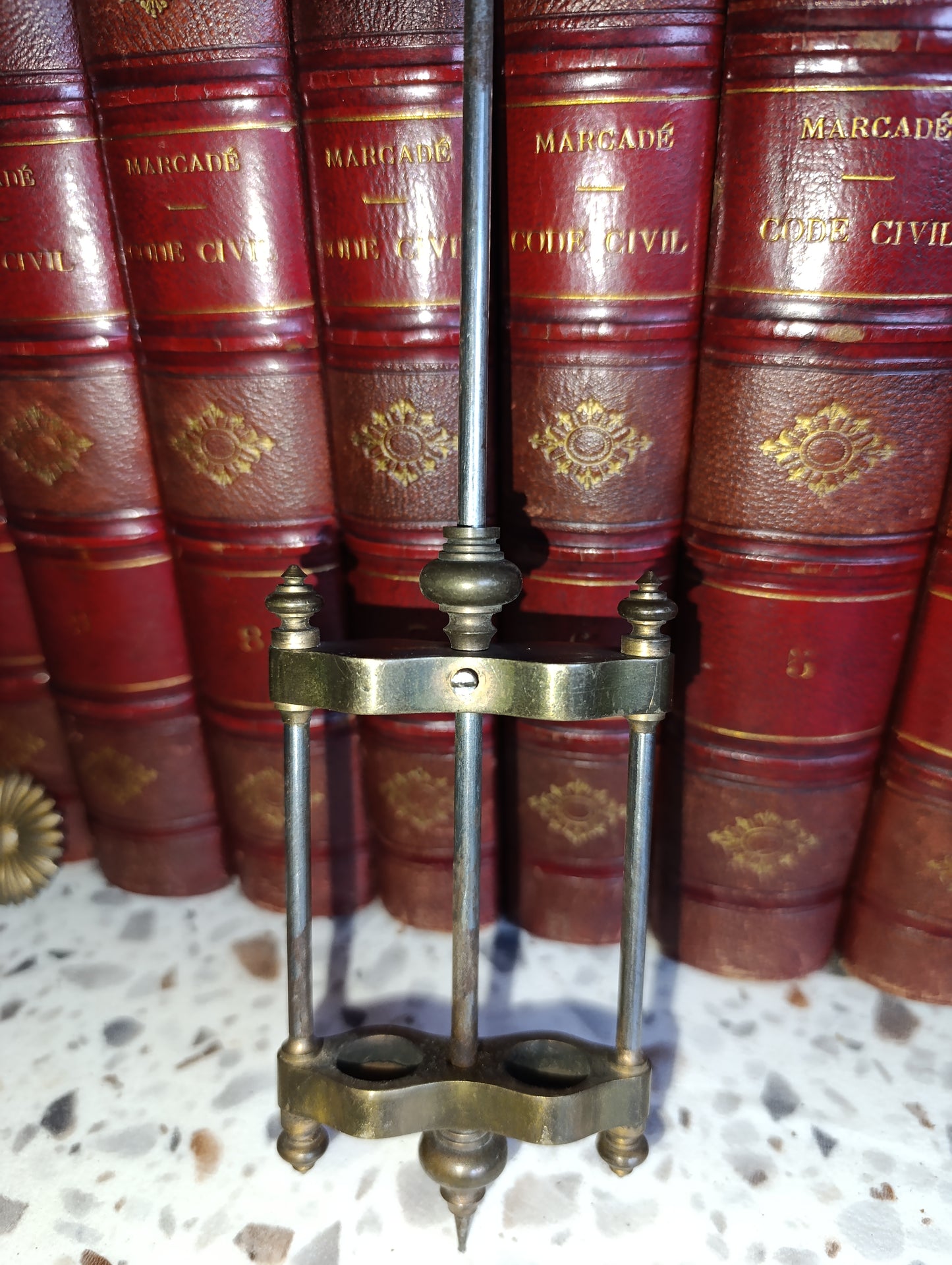 Lot de pièces anciennes d'horlogerie pour pendule