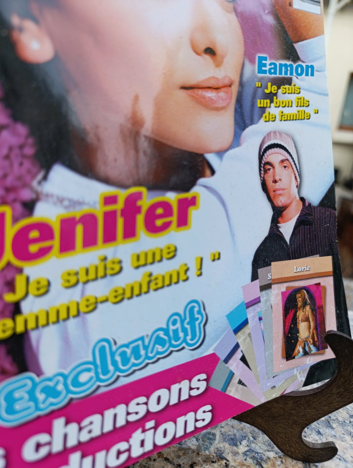 Magazine Prime Song Star n°2 – Jenifer, K-Maro, Leslie, Steeve, Eamon – 56 fiches chansons