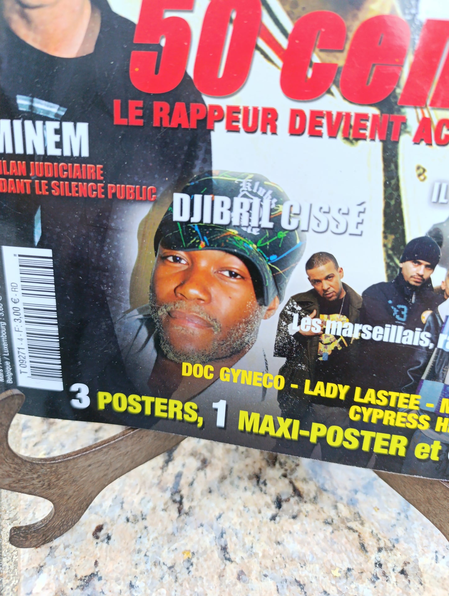 Rap One N°4 – 50 Cent, Eminem, Booba, Djibril Cissé – Magazine Hip-Hop Culture Collector
