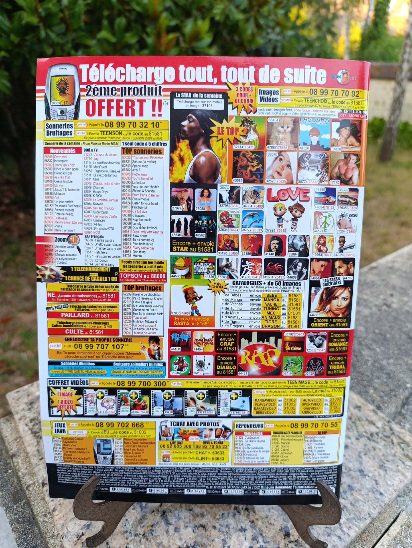 Planète R&B N°6 M. Pokora, K-Maro, Wallen – Magazine Collector Septembre/Octobre 2005