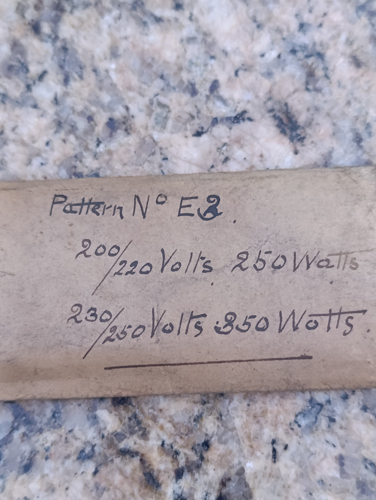 Résistance ancienne de grille-pain électrique Plexsim Pattern E2 – Pièce détachée d'origine 250W / 350W