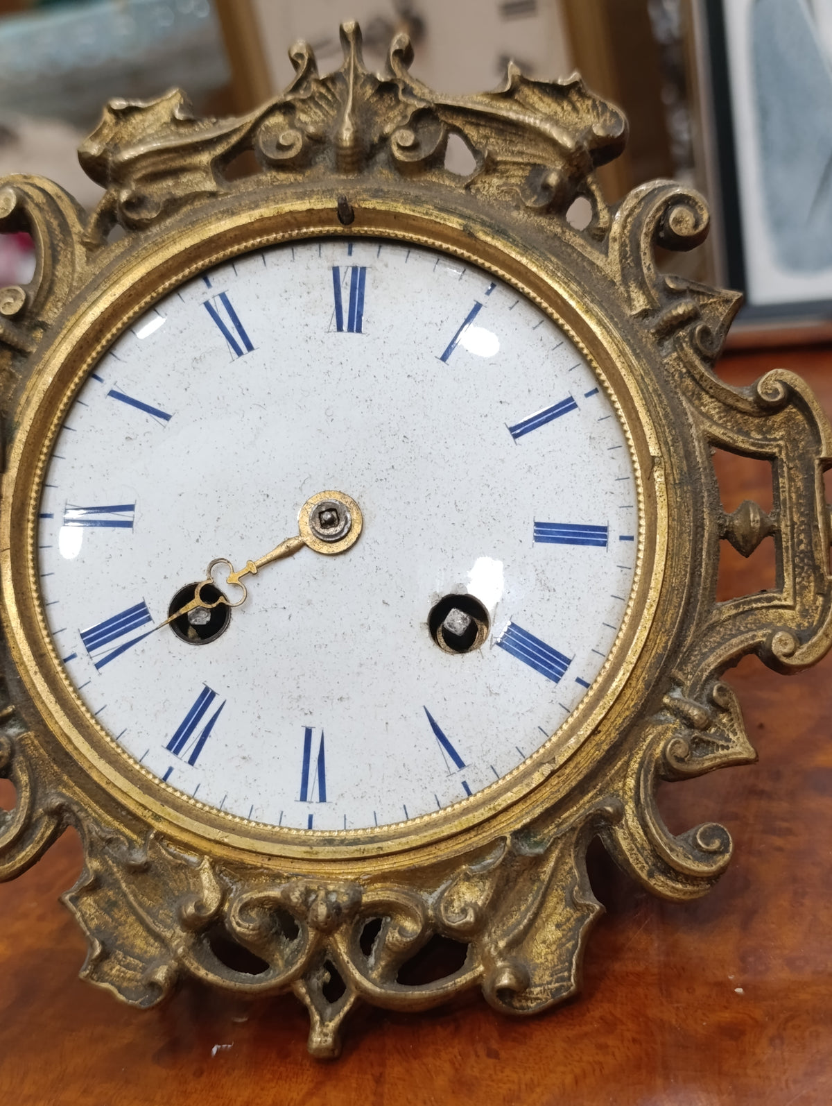 Pendule ancienne style Louis XV – Mouvement Médaille d'Or Paris 1827 à restaurer