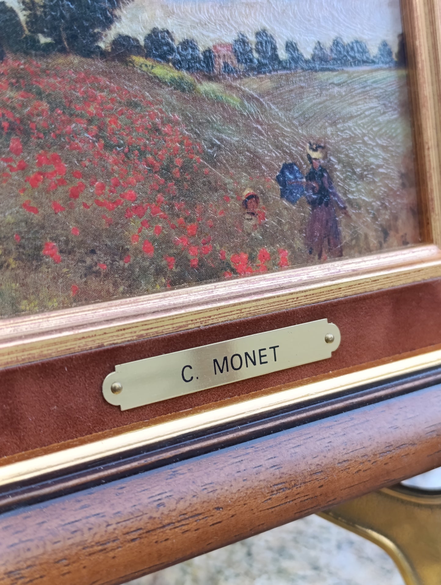 Tableau Claude Monet – Les Coquelicots – Reproduction encadrée