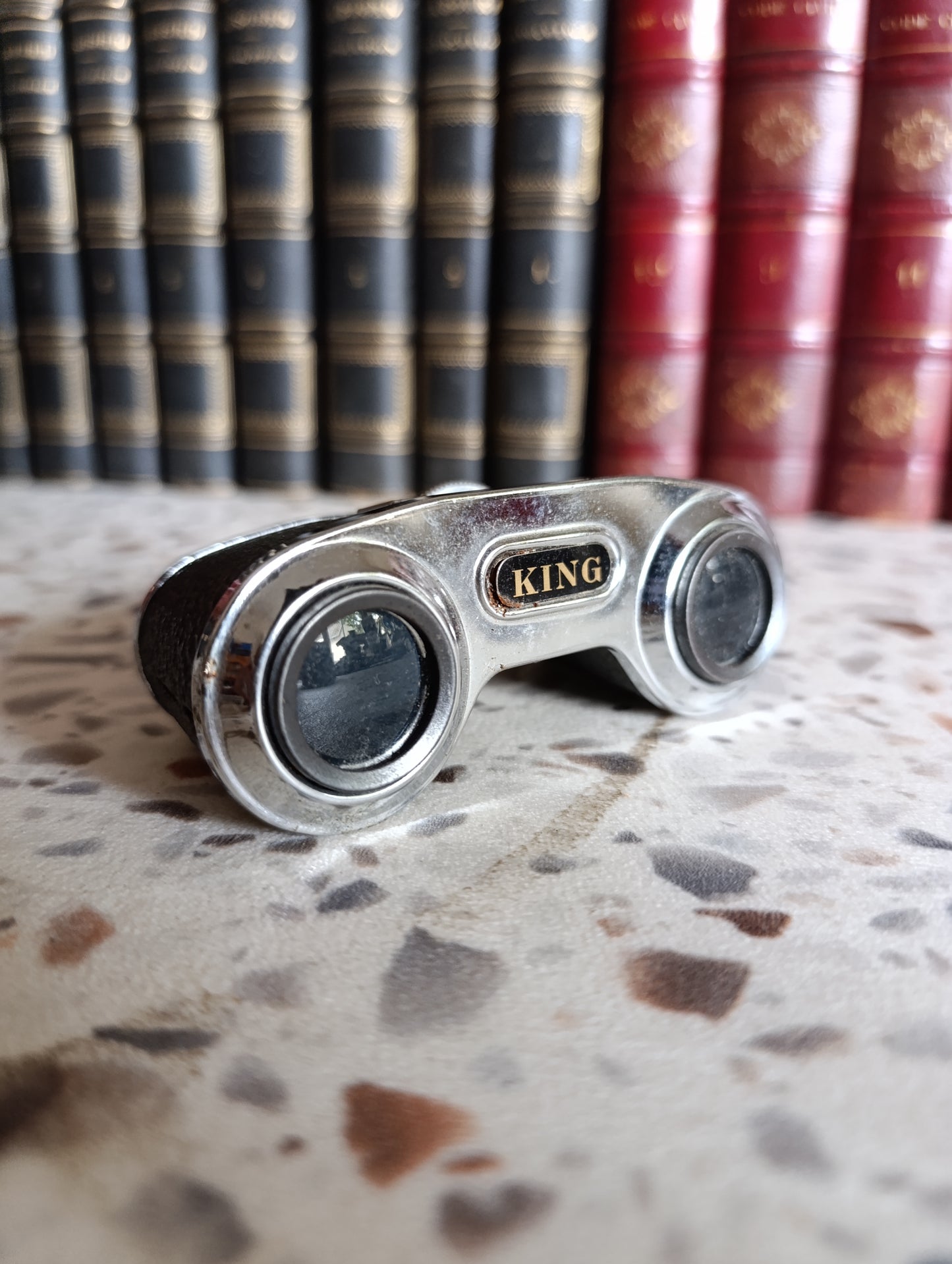 Jumelles de théâtre vintage KING 3x – Made in Japan – Lentilles traitées