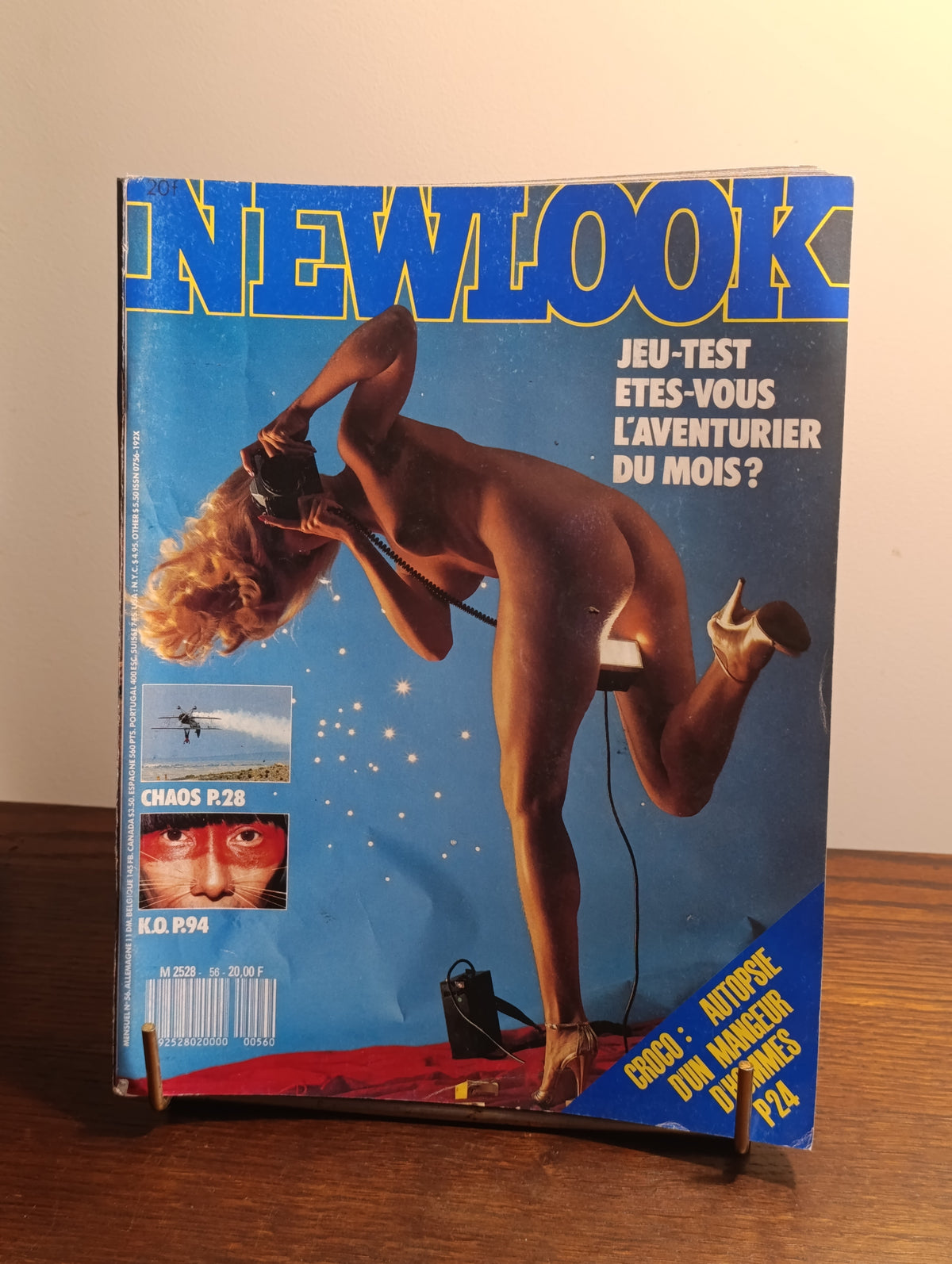 NEWLOOK N°56 – Magazine Vintage – Photographie Charme – Aventure – Années 80
