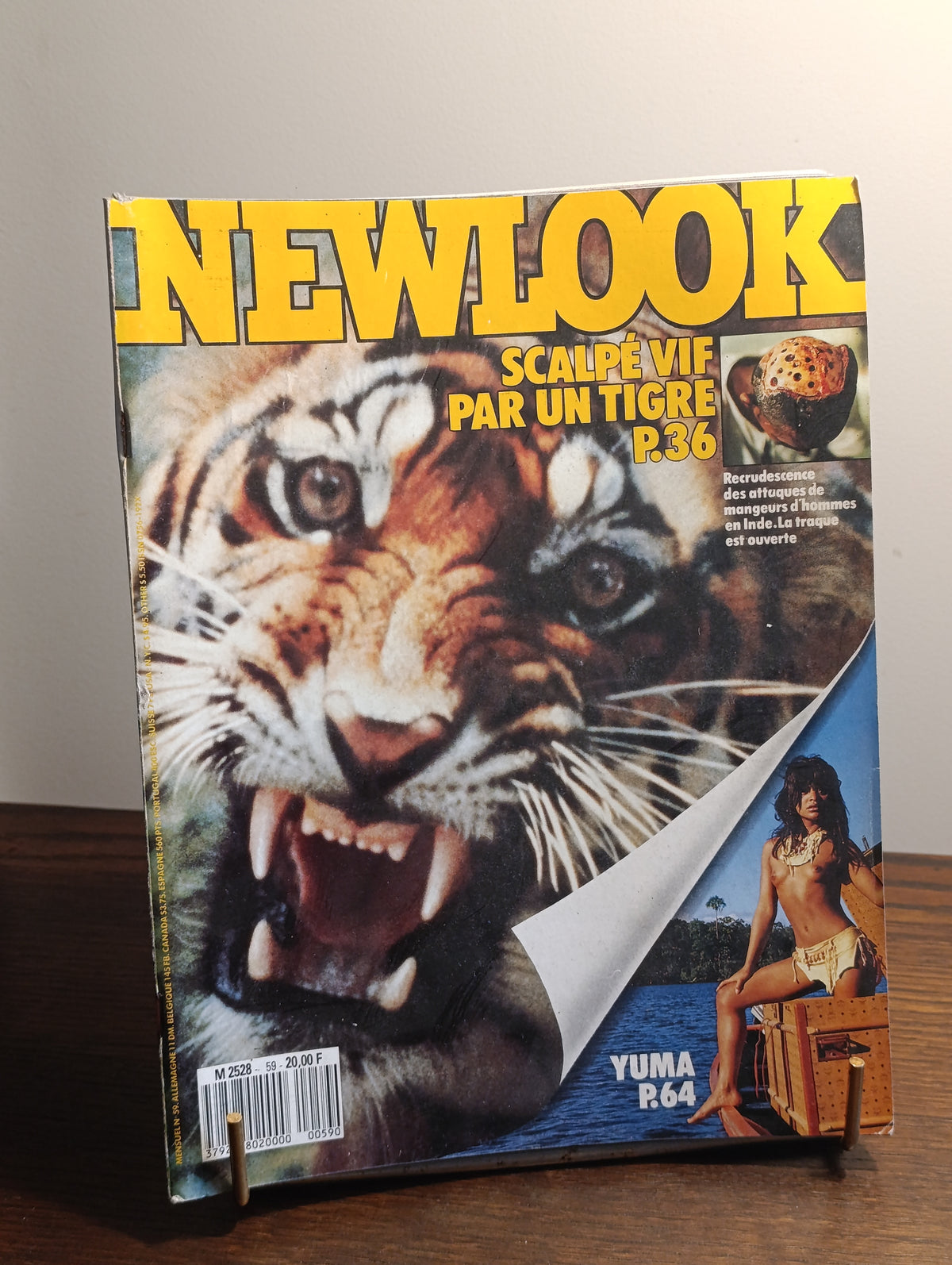 NEWLOOK N°59 – Scalpé vif par un tigre – Yuma – Magazine Vintage 1992