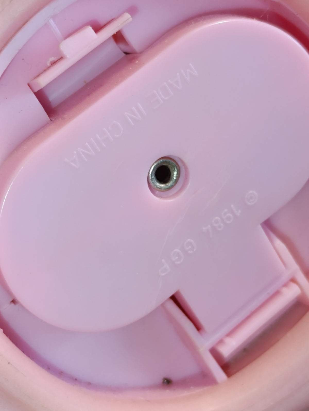 Snugglebumms rose vintage – personnage marqué 1984 – non testé