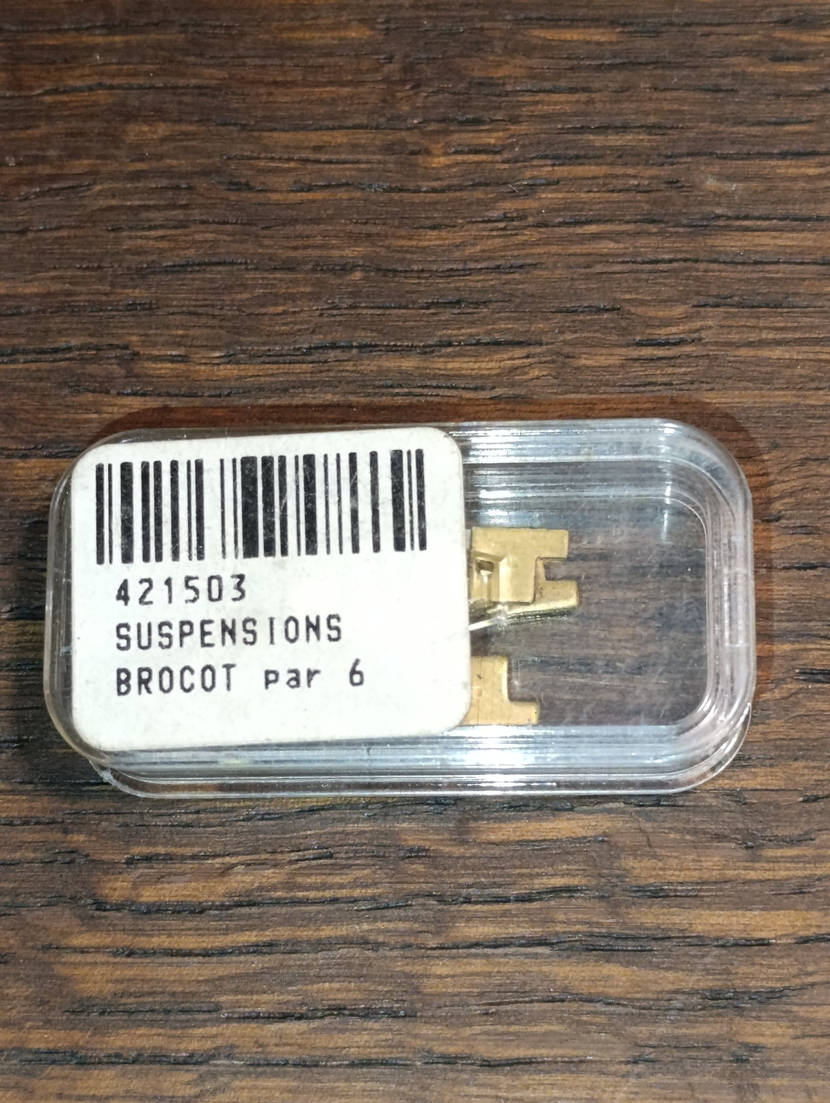 Suspensions Brocot en boîte Laval – réf. 421503