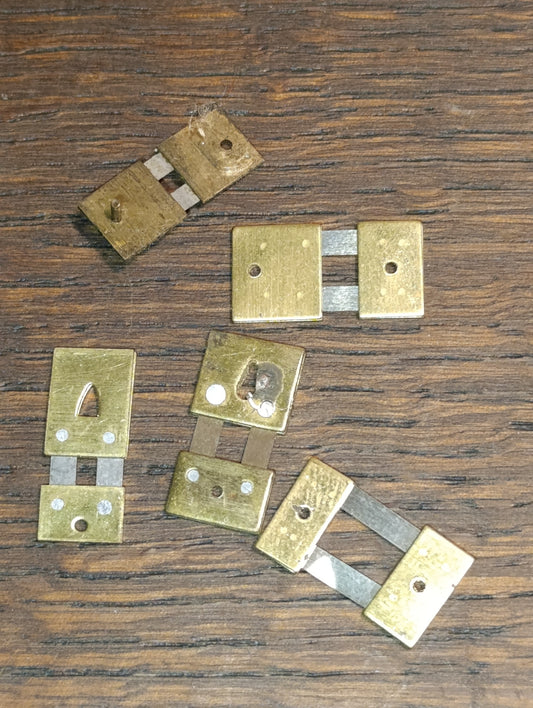 Lot de 5 suspensions pour pendules tableaux en boîte