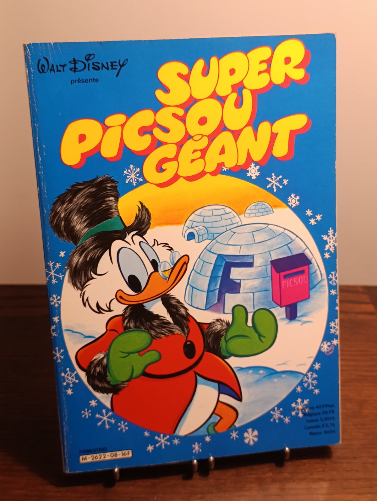 Super Picsou Géant n°8 – BD Disney vintage — Picsou devant son igloo