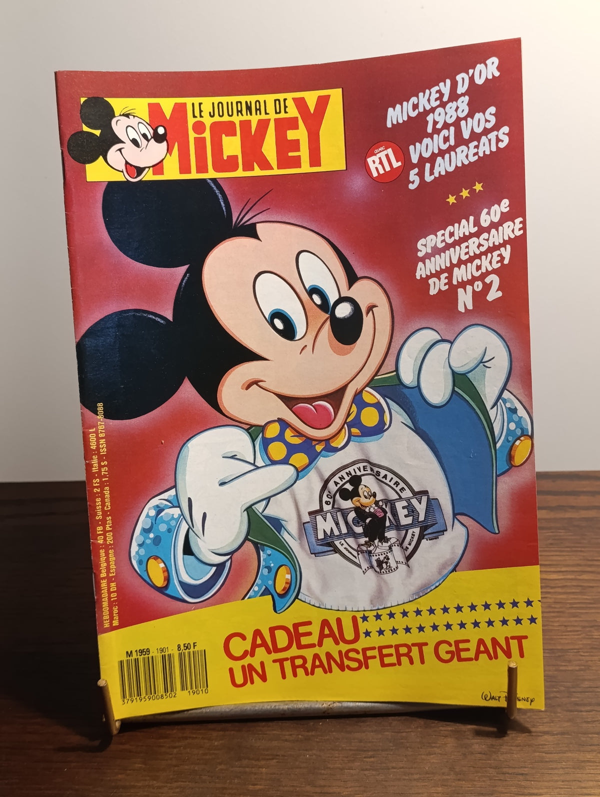 Le Journal de Mickey n°1901 – Spécial 60e anniversaire de Mickey n°2