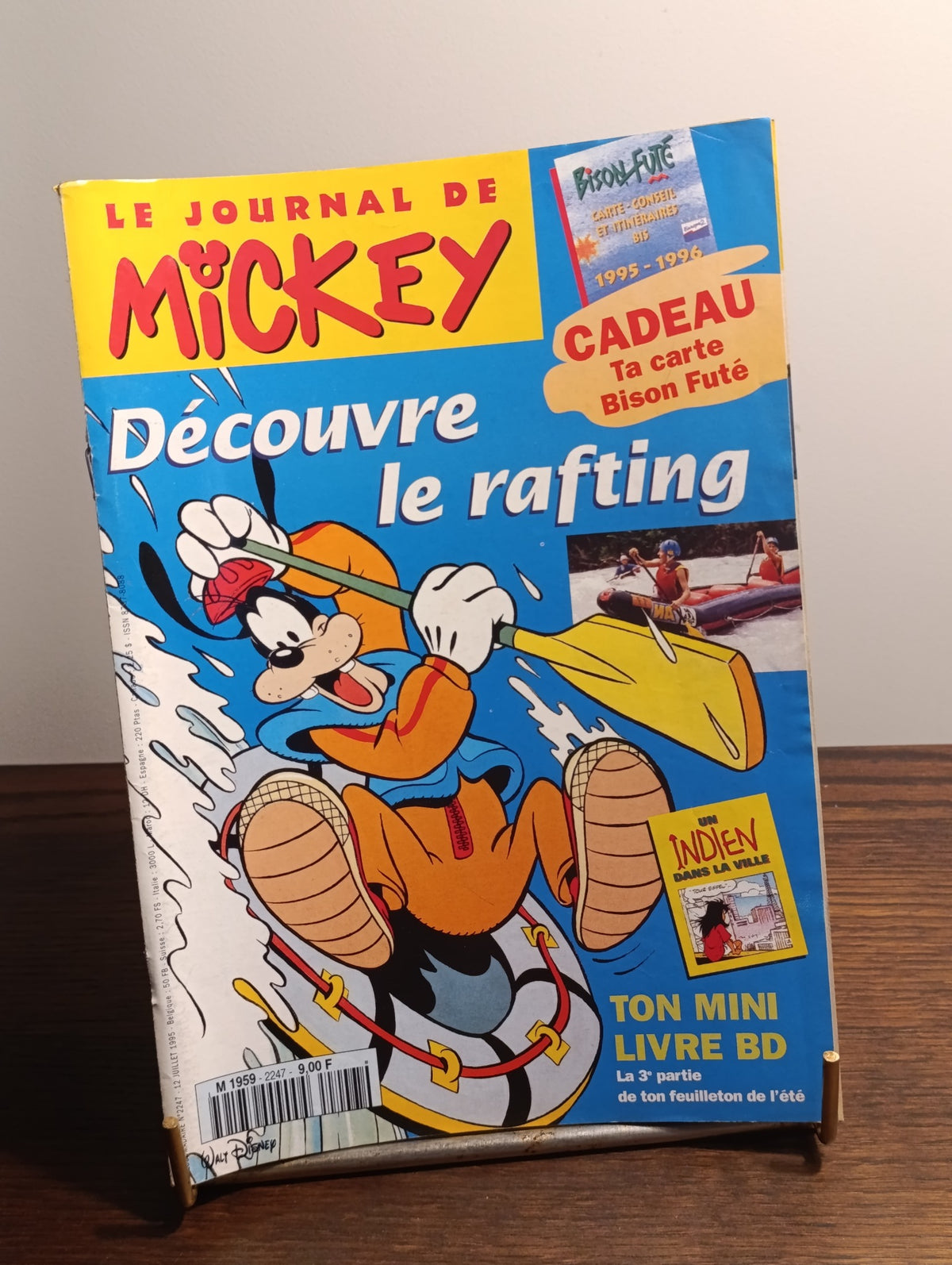 Le Journal de Mickey n°2247 – Découvre le rafting
