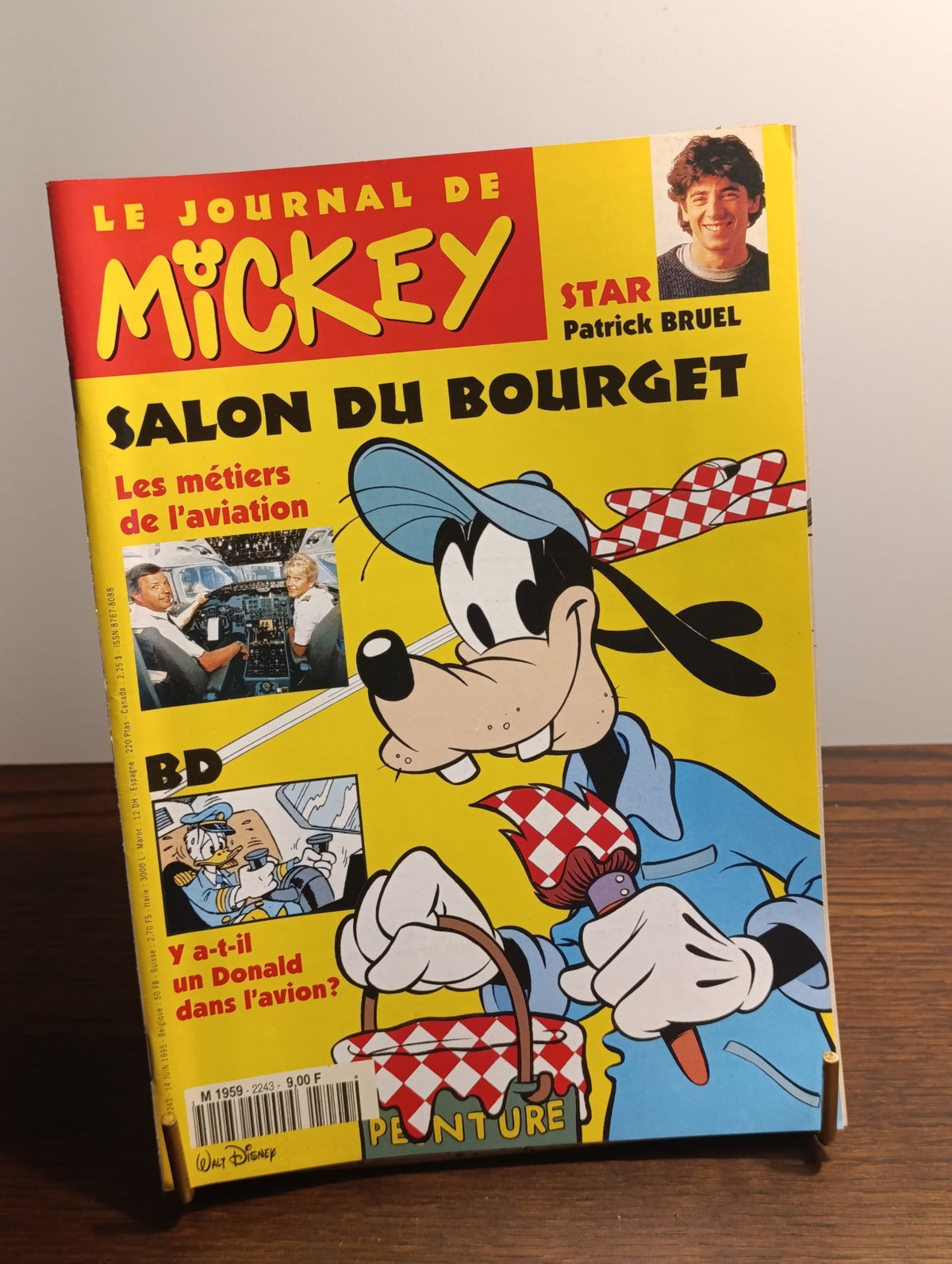 Le Journal de Mickey n°2243 – Salon du Bourget – Patrick Bruel