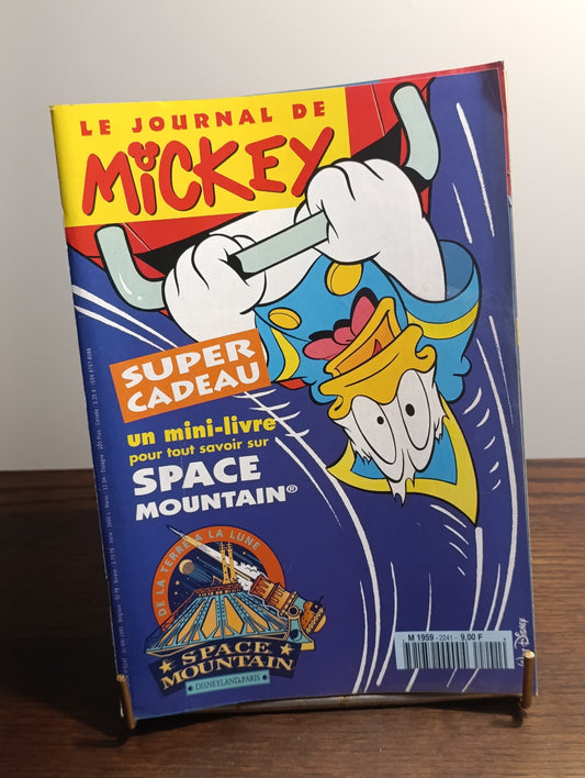 Le Journal de Mickey n°2241 – Space Mountain – Disneyland Paris