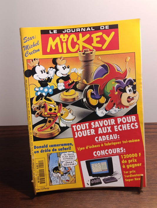 Le Journal de Mickey n°2101 – Tout savoir pour jouer aux échecs