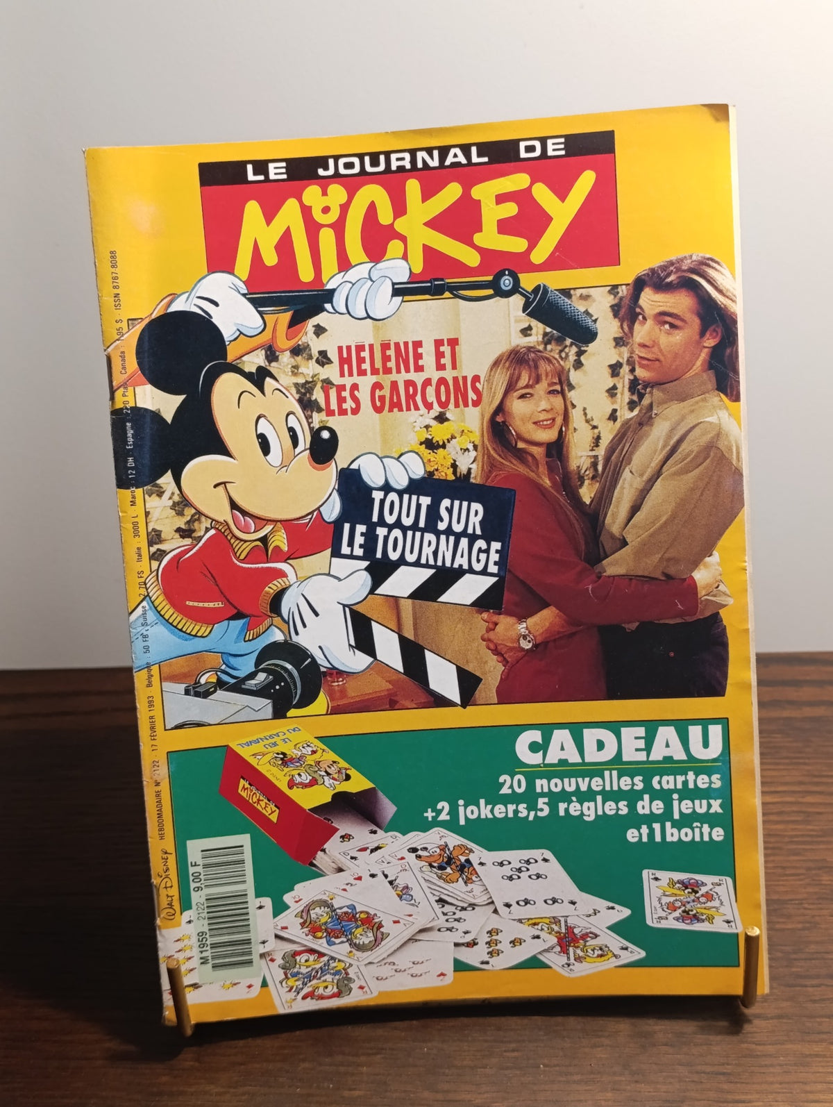 Le Journal de Mickey n°2122 – Hélène et les garçons – Le tournage