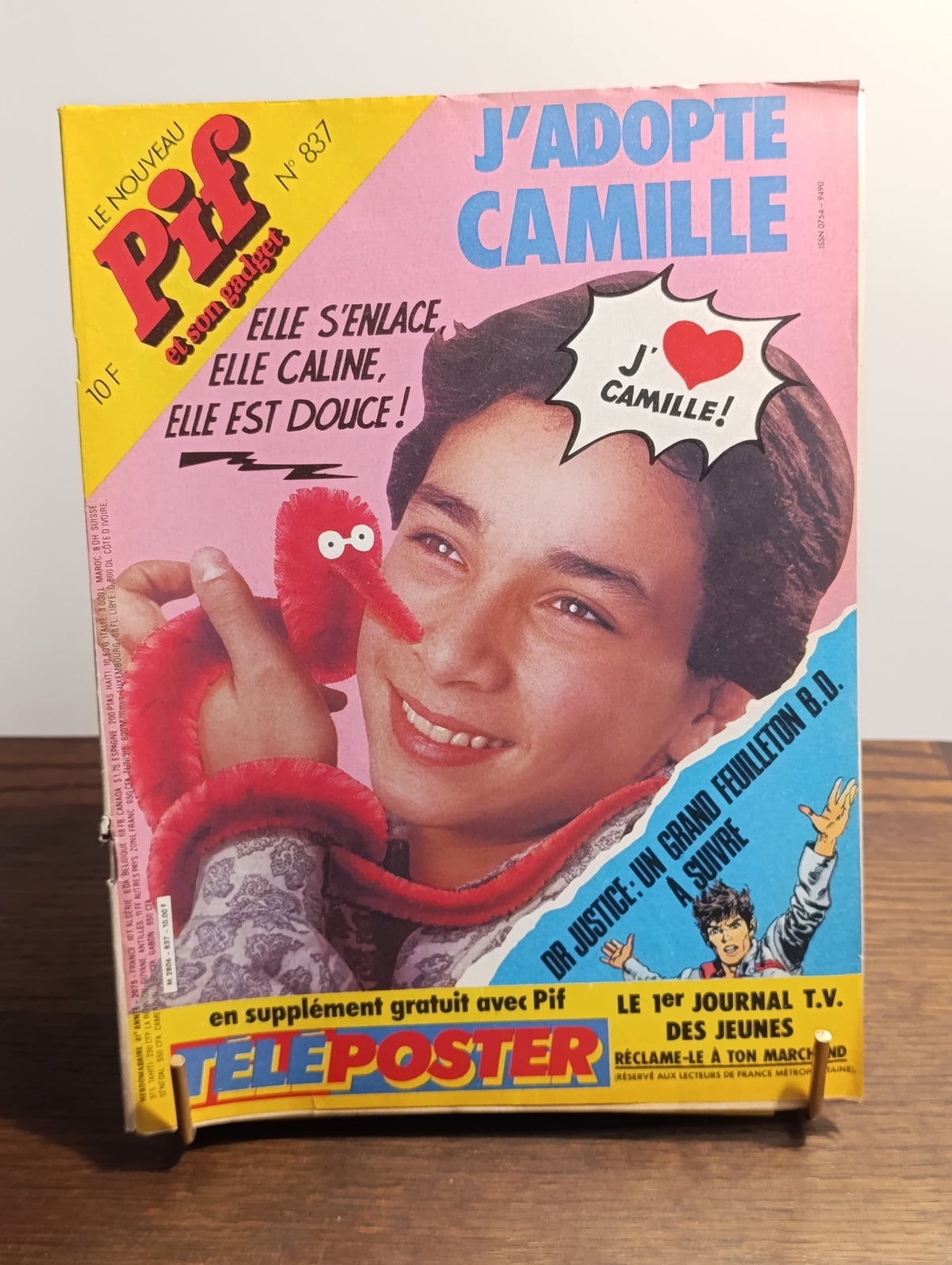 Pif Gadget n°837 — exemplaire BD058