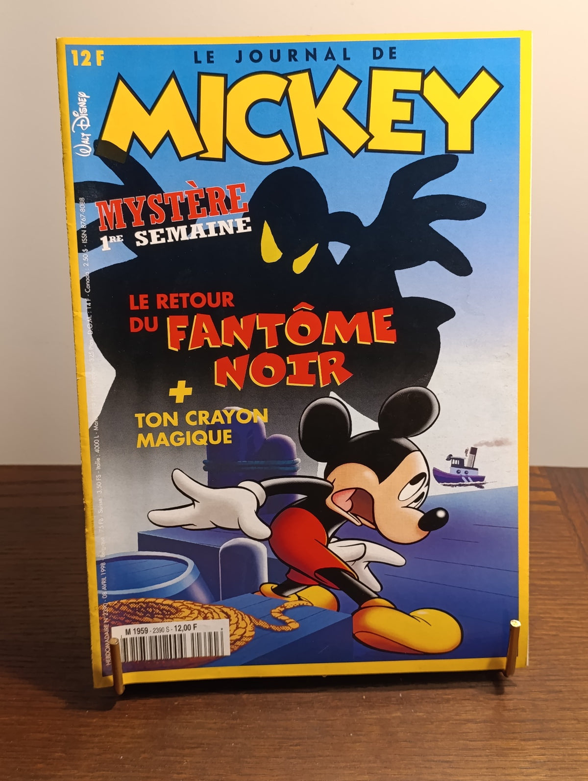 Le Journal de Mickey n°2390 – Le retour du Fantôme noir — exemplaire BD106