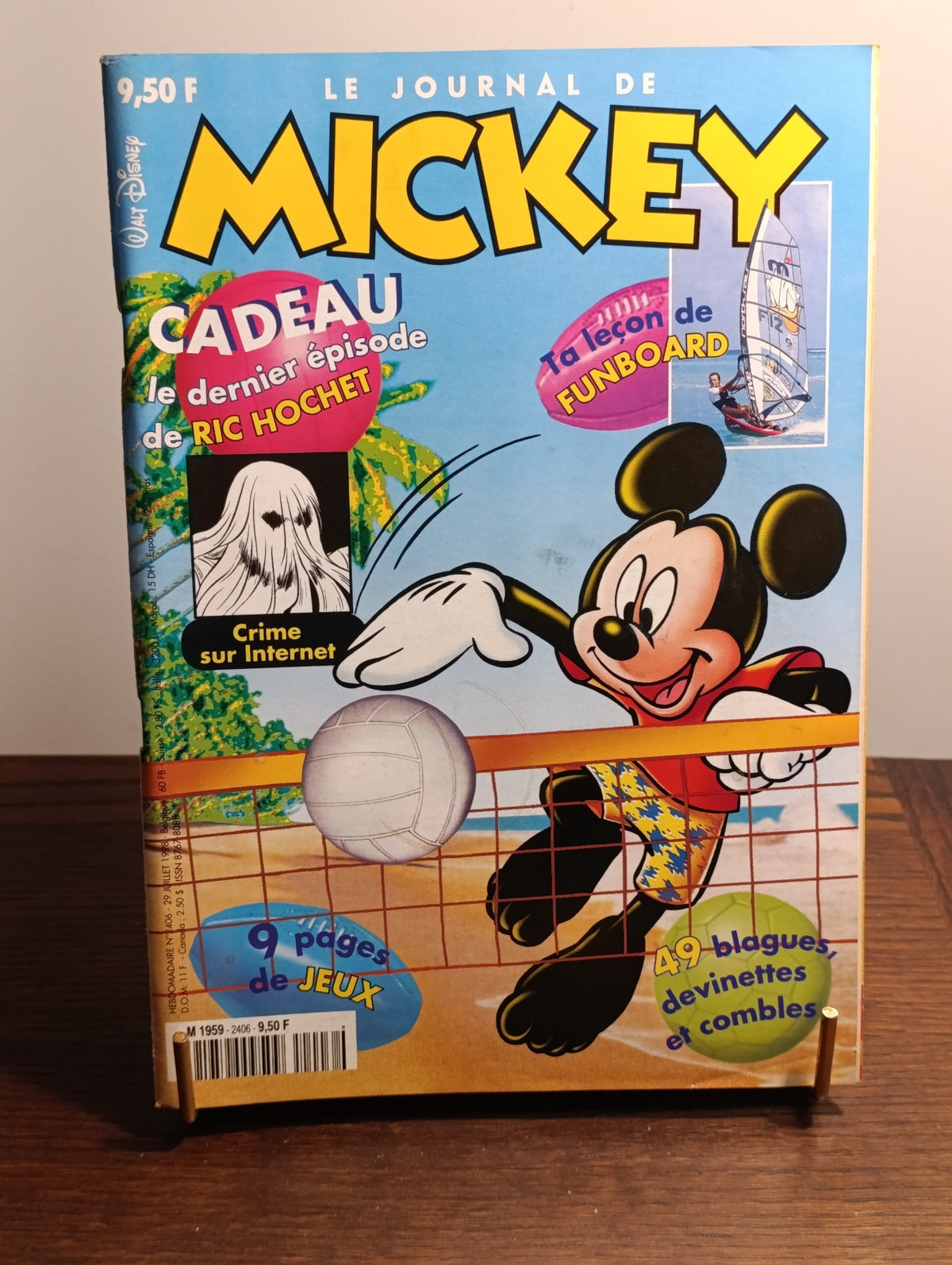 Le Journal de Mickey n°2406 – Funboard – Ric Hochet — exemplaire BD113