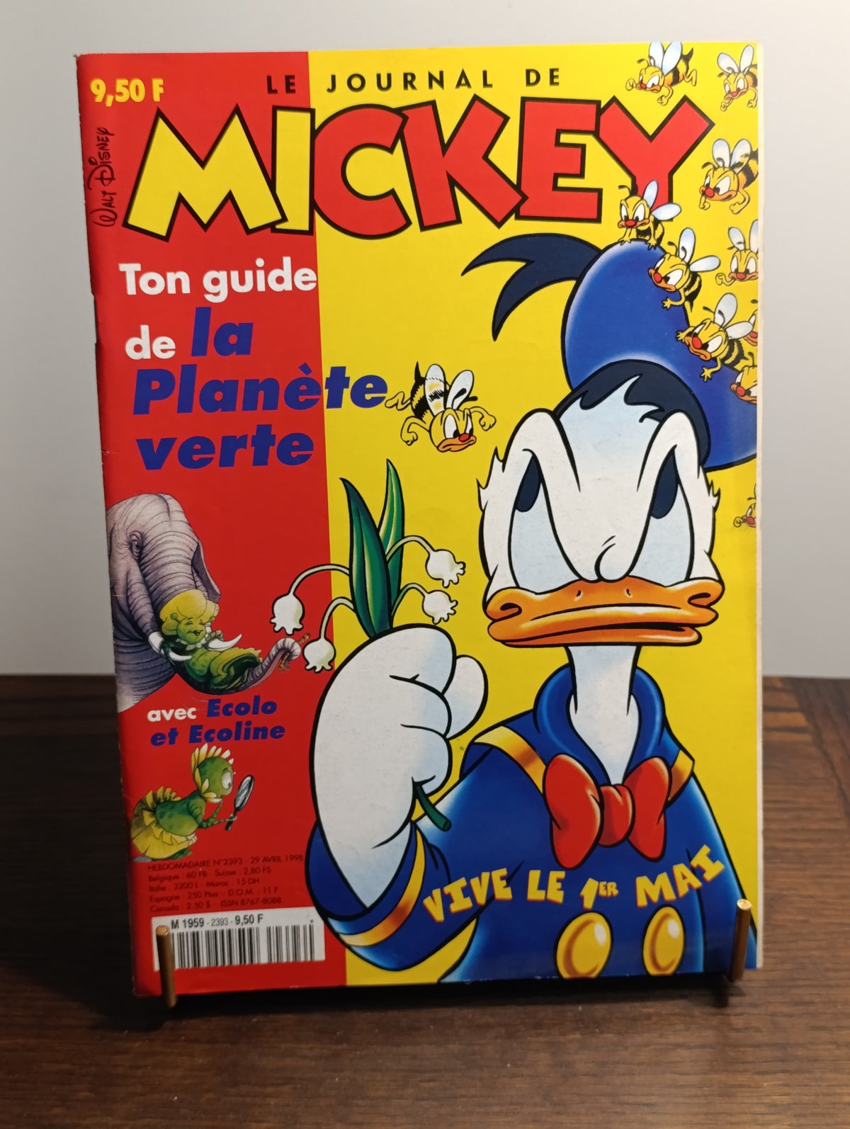 Le Journal de Mickey n°2393 – La Planète verte – Vive le 1er mai — exemplaire BD115