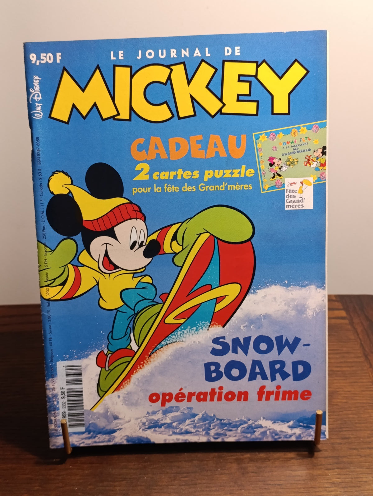 Le Journal de Mickey n°2332 – Snowboard – Opération frime — exemplaire BD123