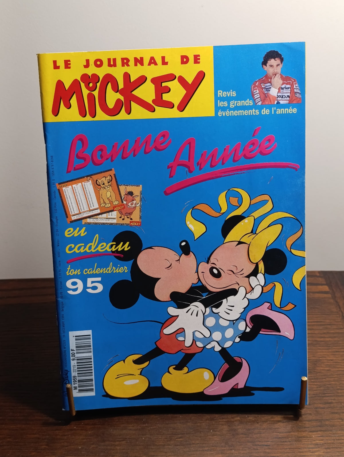 Le Journal de Mickey n°2219 – Bonne année 1995 — exemplaire BD127