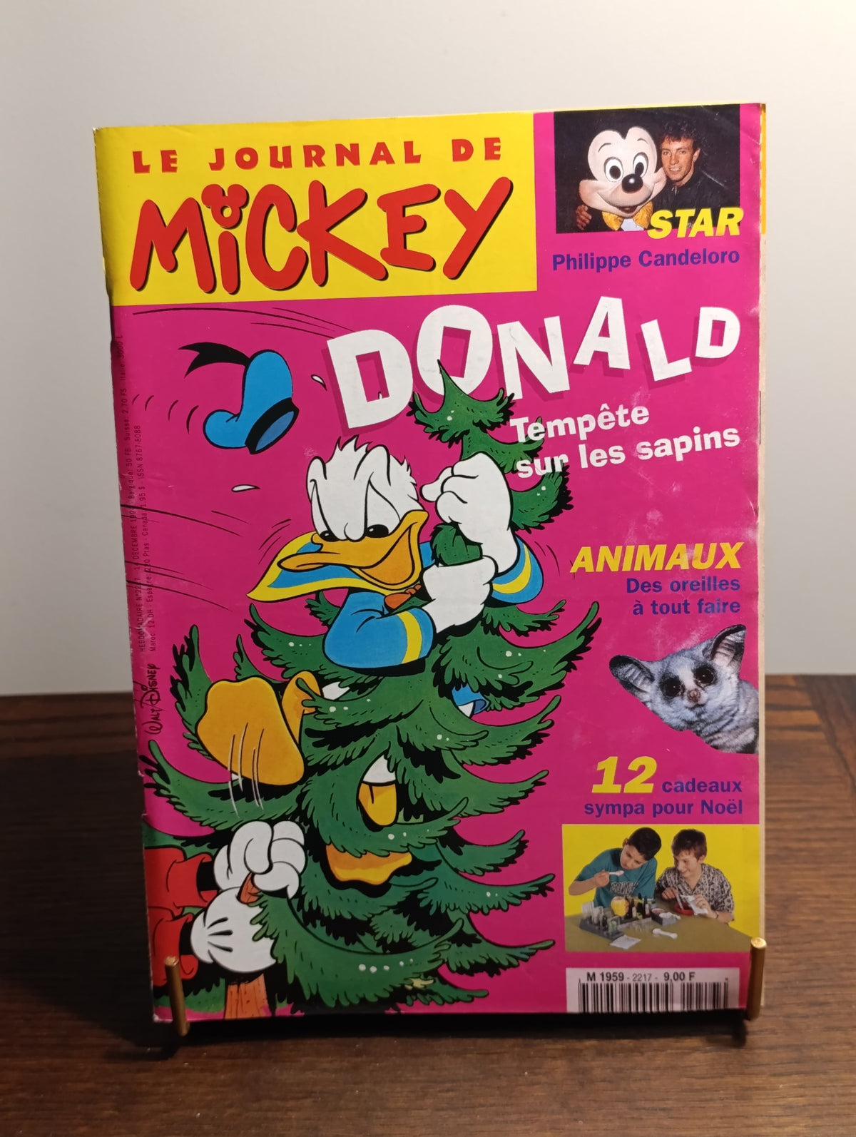 Le Journal de Mickey n°2217 – Donald – Tempête sur les sapins — exemplaire BD128