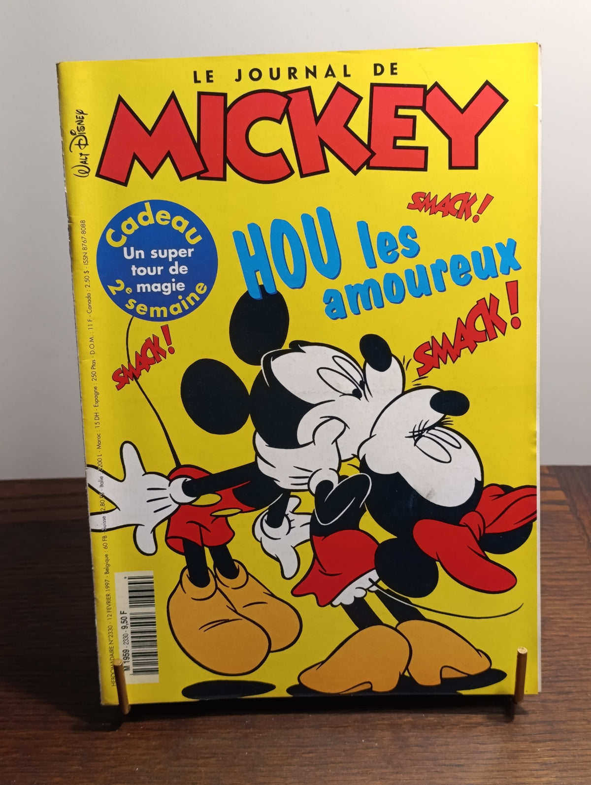 Le Journal de Mickey n°2330 – Hou les amoureux ! — exemplaire BD130