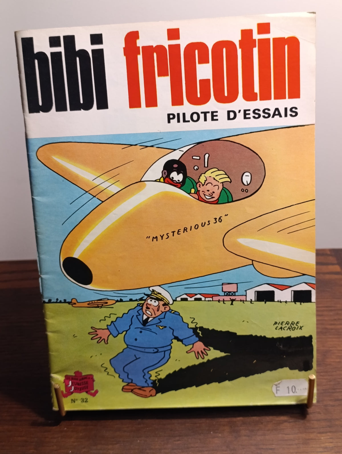 Bibi Fricotin n°32 – Pilote d’essais – exemplaire vendu