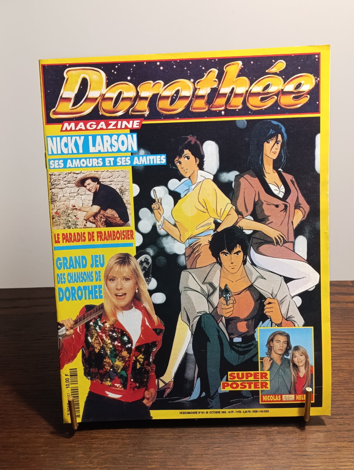 Dorothée Magazine n°161 — Nicky Larson — Ses amours et ses amitiés — 1992