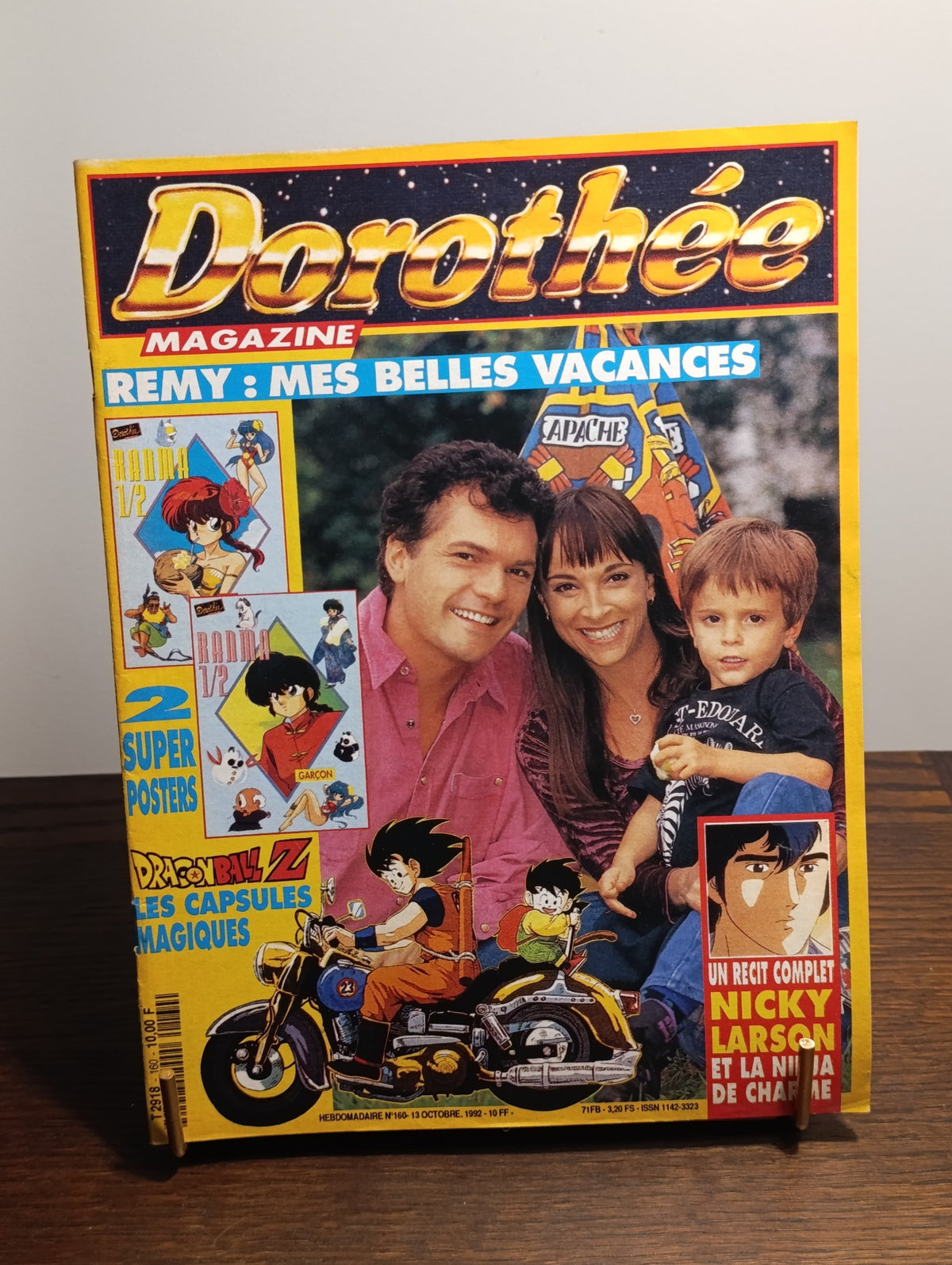 Dorothée Magazine n°160 — Rémy et Dorothée — Nicky Larson — 1992