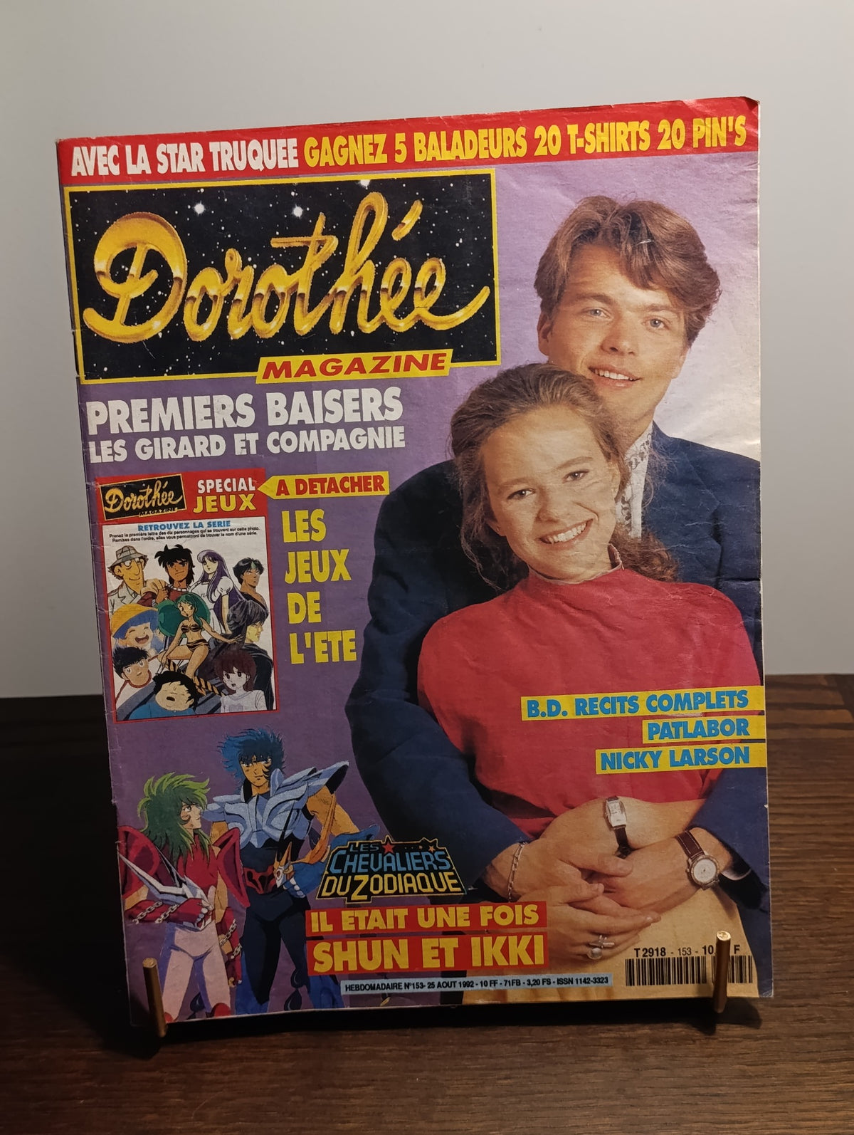 Dorothée Magazine n°153 — Premiers Baisers — Shun et Ikki — 1992