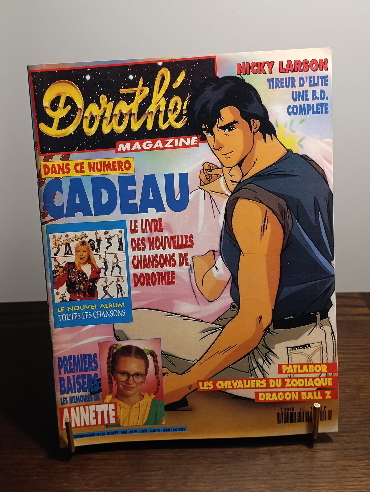 Dorothée Magazine n°158 — Nicky Larson — Annette — 1992