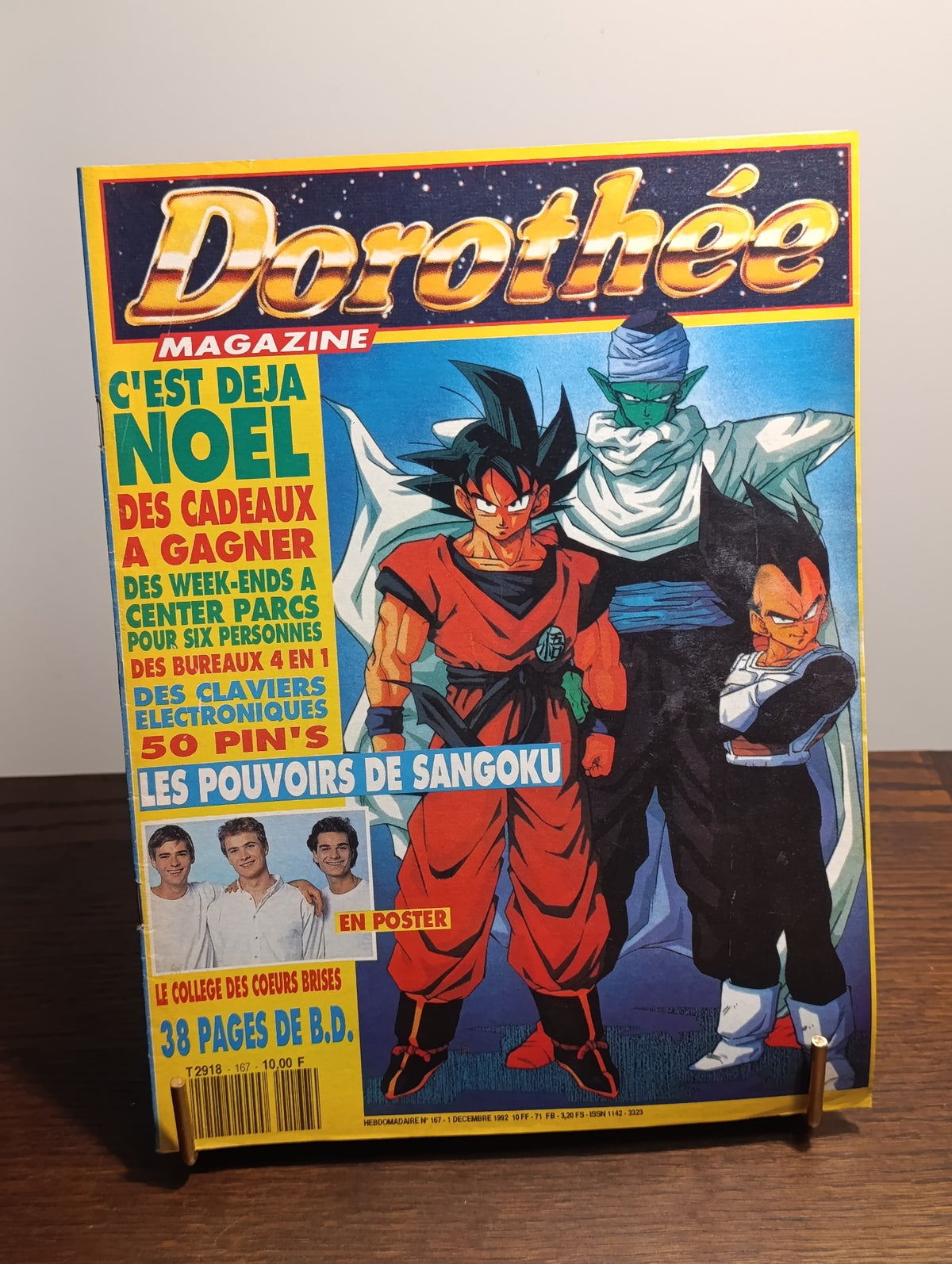 Dorothée Magazine n°167 — Dragon Ball — Les pouvoirs de Sangoku — 1992
