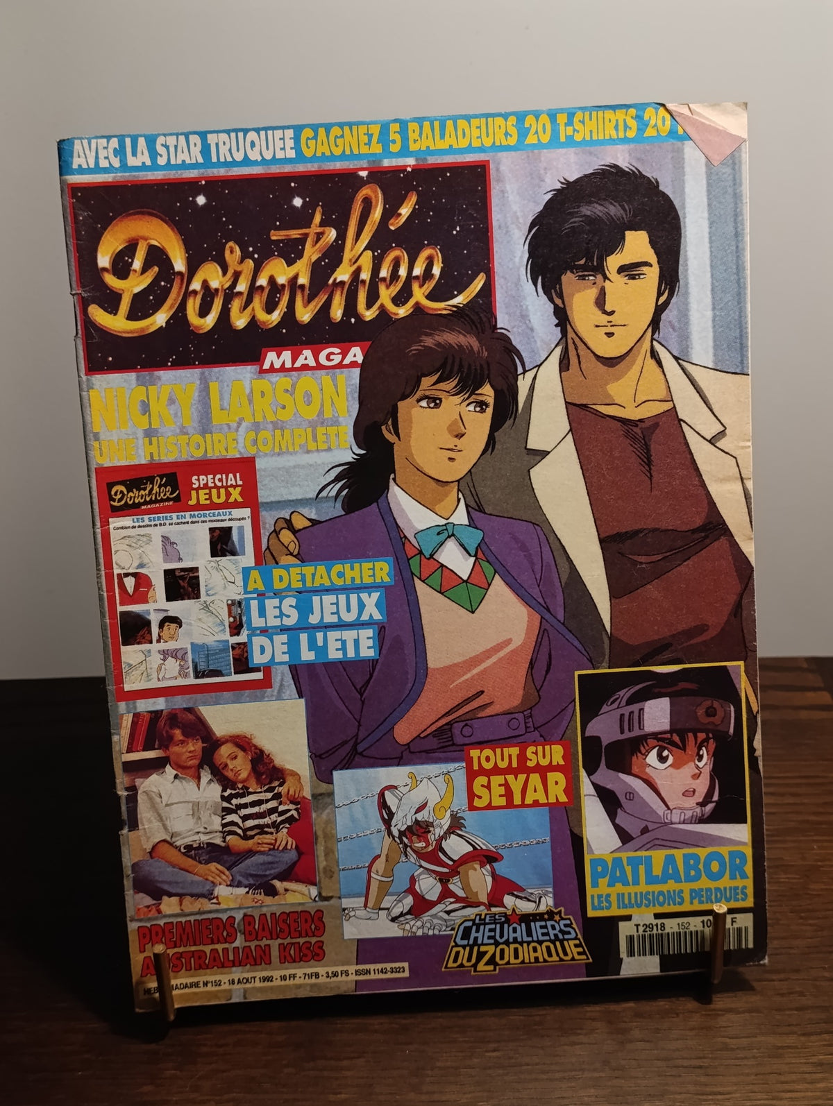 Dorothée Magazine n°152 — Nicky Larson — Les jeux de l’été — 1992