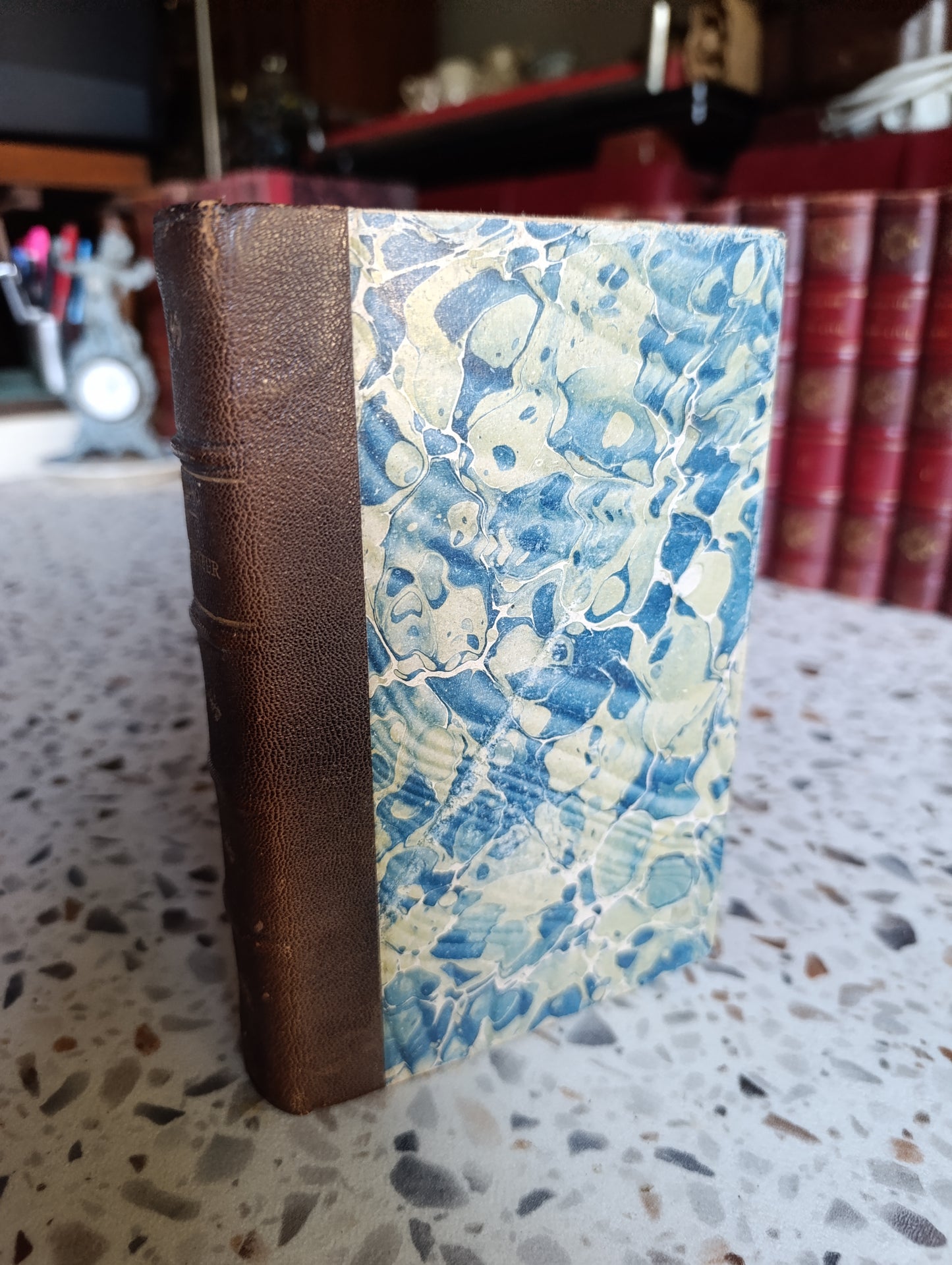 Déserteur – Marc Mario – Édition originale de 1900 – Reliure demi-cuir