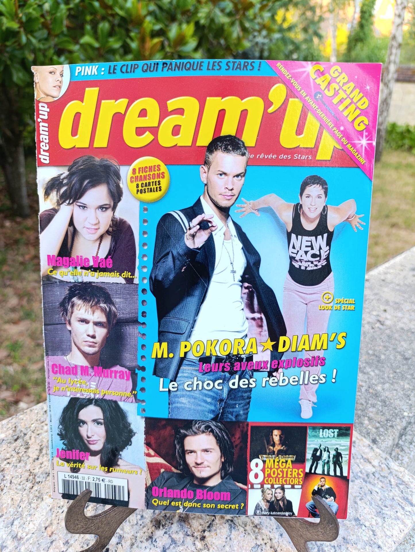 Dream'Up n°32 – M. Pokora, Diam's, Magalie Vaé, Jenifer, Orlando Bloom – Magazine 2005