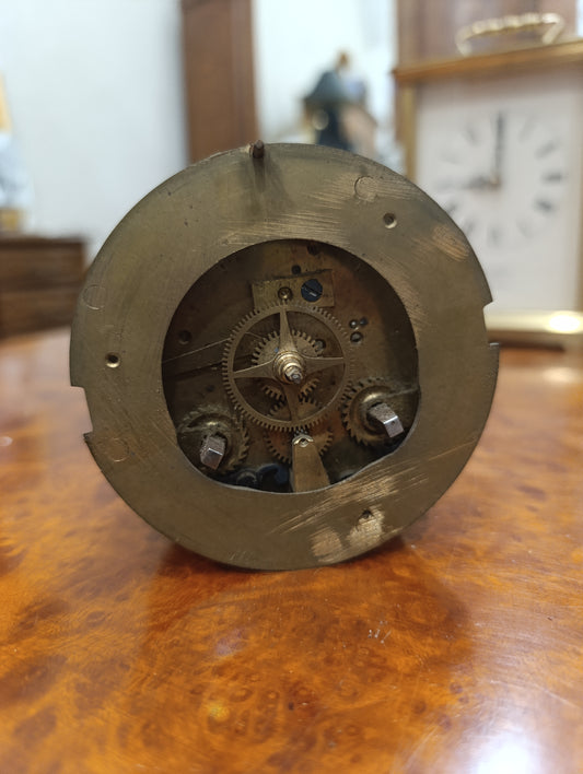 Mouvement d'horloge ancien mécanique 8,2 cm à sonnerie – Pour restauration